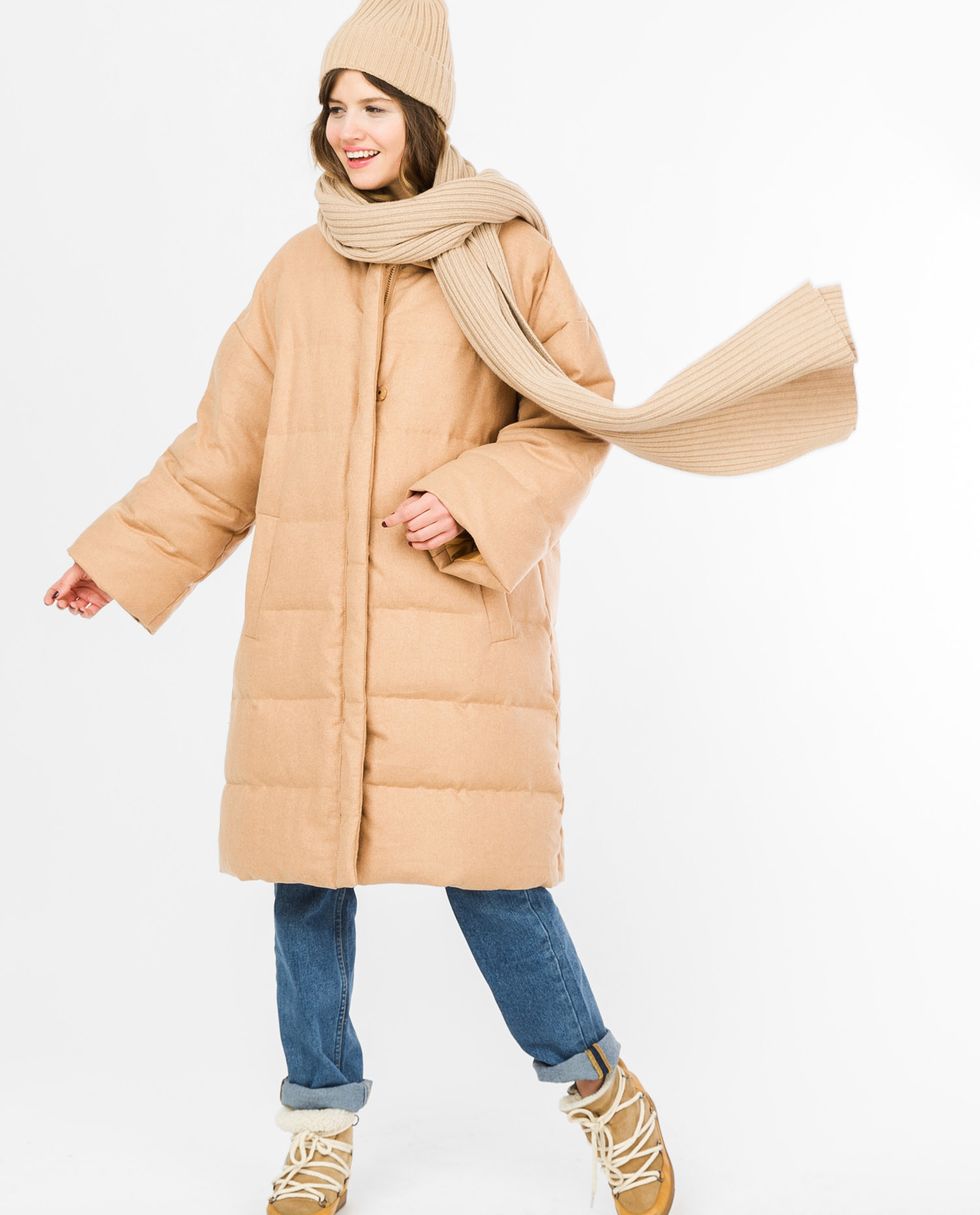 Пальто стеганое из шерсти One size Пальто стеганое из шерсти One sizeверхняя одежда<br><br><br>Артикул: 7997231<br>Размер: One size<br>Цвет: Кэмел<br>Новинка: НЕТ<br>Наименование en: Quilted wool coat
