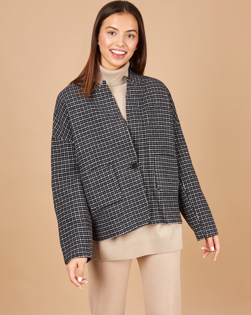 Пальто-жакет, Серый
Пальто-жакет, Серый