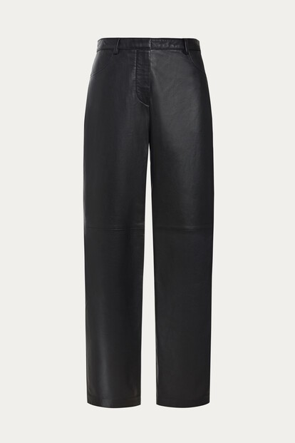 Брюки Sleek из кожи