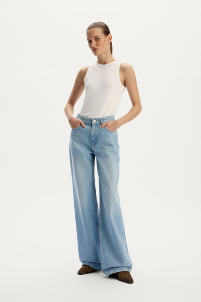 Джинсы Wide Leg 415