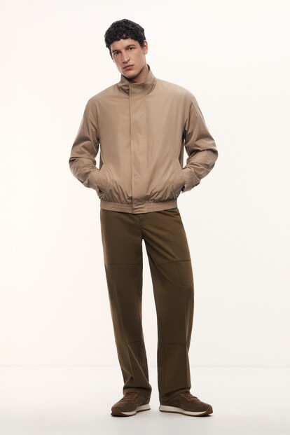 Брюки Adriano из хлопка с шерстью