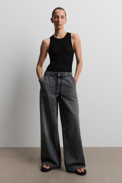Джинсы Wide Leg 433