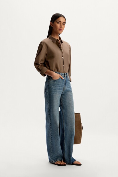 Джинсы Wide Leg 415