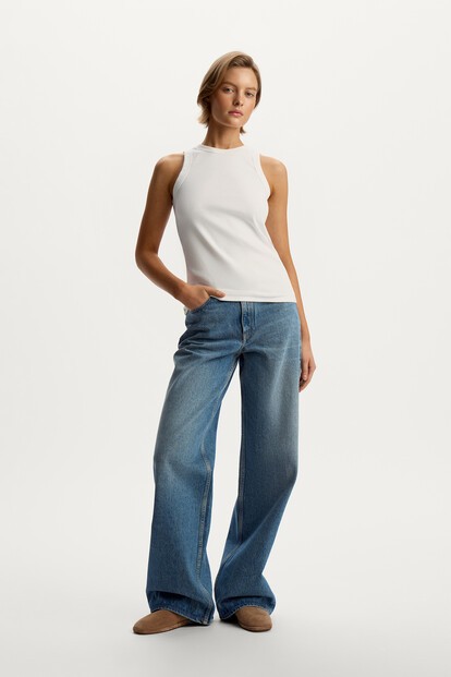 Джинсы Wide Leg 415
