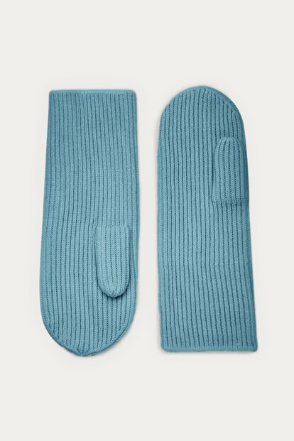 Варежки из кашемира