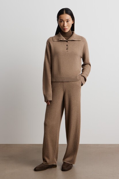 Брюки Grandpa’s из кашемира