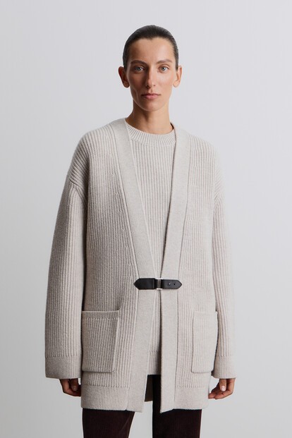 Кардиган из шерсти мериноса