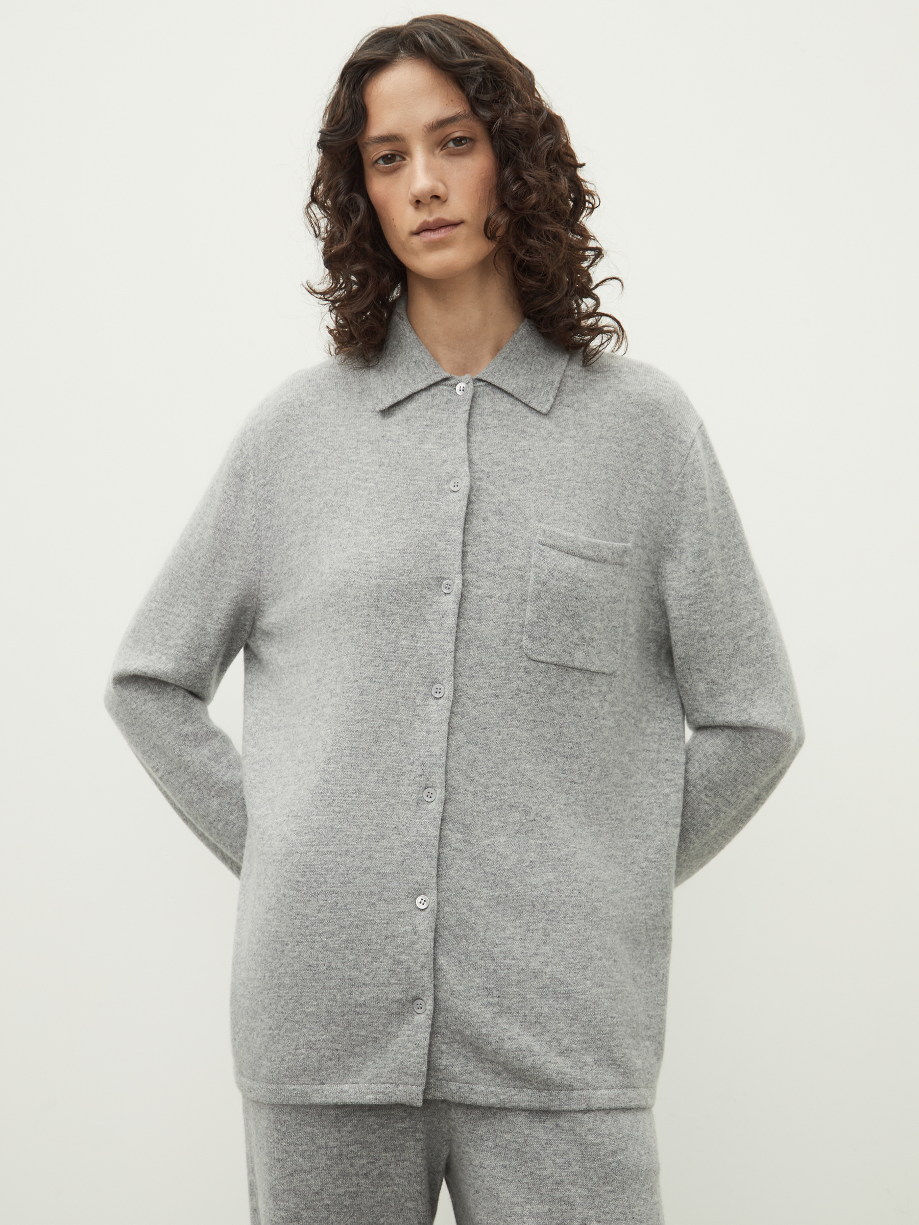 Рубашка из кашемира 12 STOREEZ 29000₽