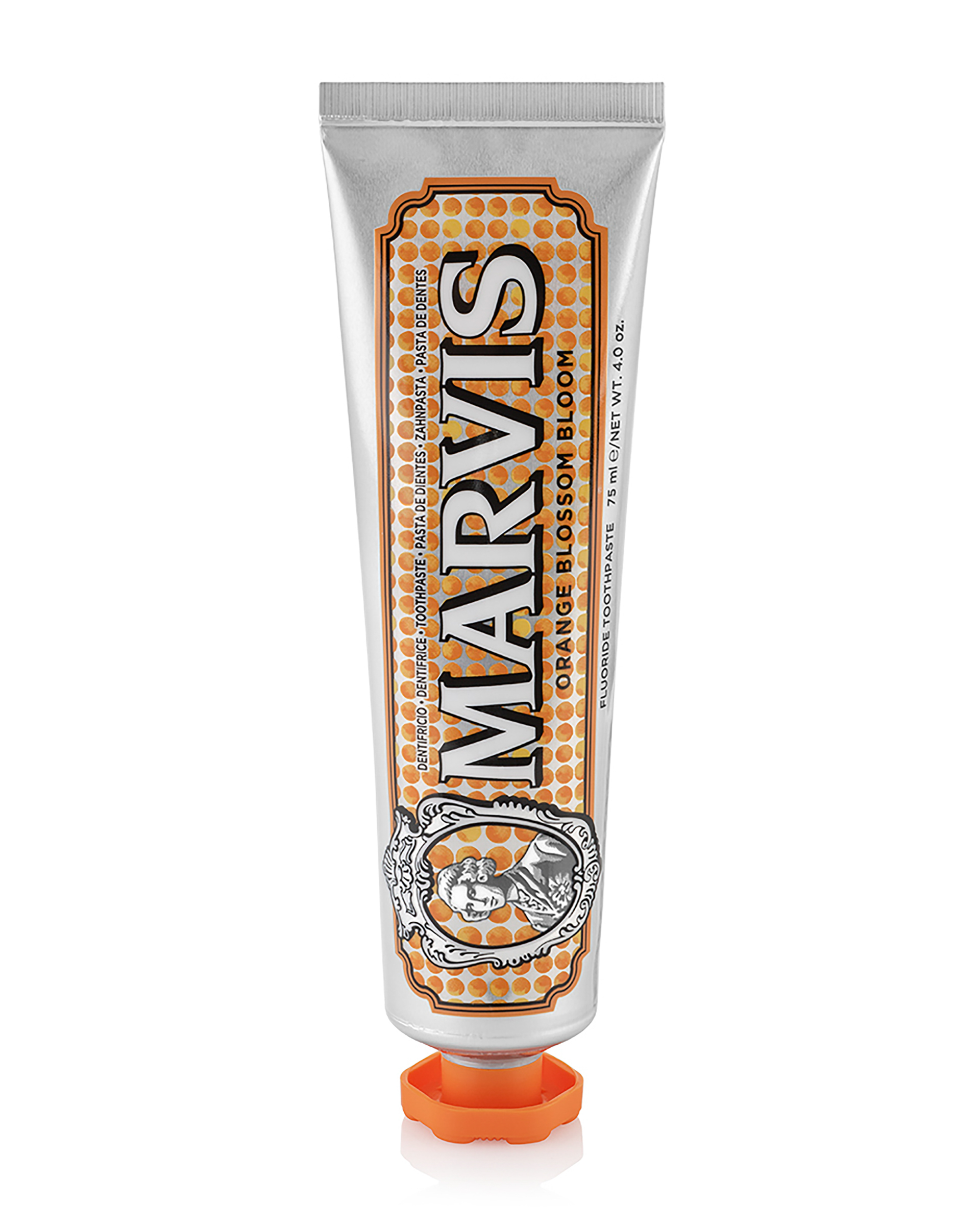 

MARVIS Зубная паста ORANGE BLOSSOM BLOOM 75 мл, Белый