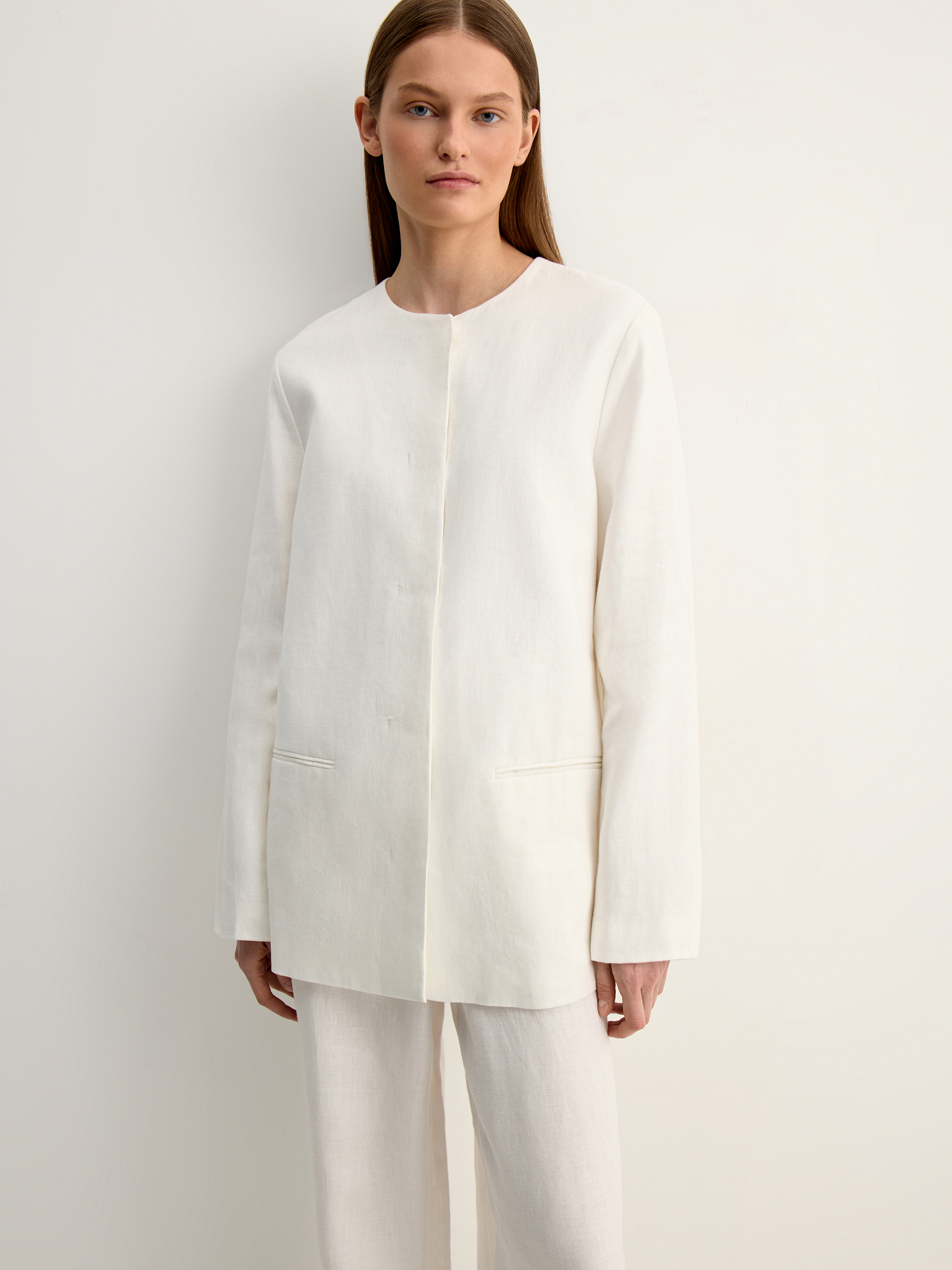 Жакет льняной 12 STOREEZ 24000₽