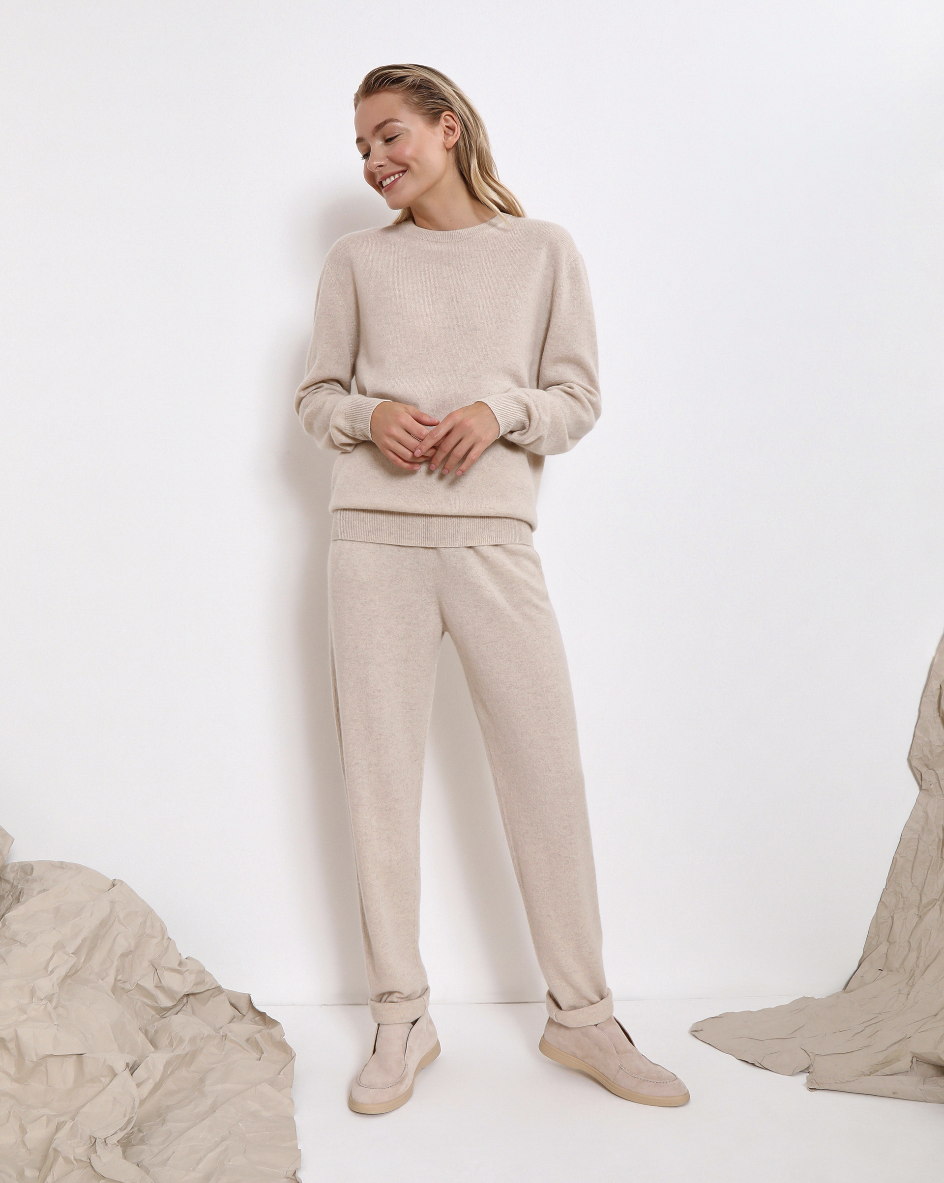 12⠀STOREEZ Брюки из 100% кашемира 12⠀STOREEZ Брюки из 100% кашемира