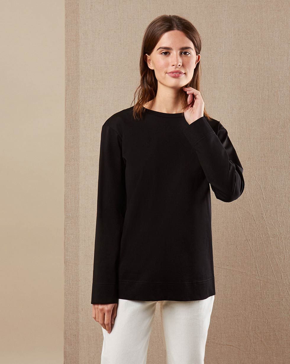 

Футболка с длинным рукавом XS, Футболка TS8921-015 (Чёрный)