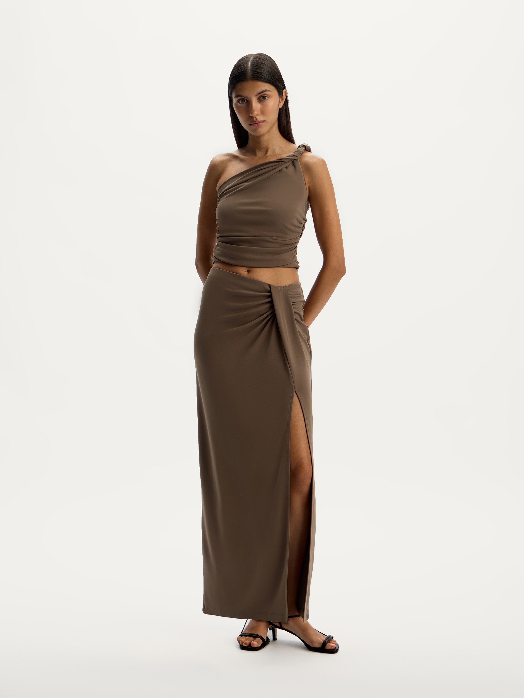 Юбка с драпировкой 12 STOREEZ