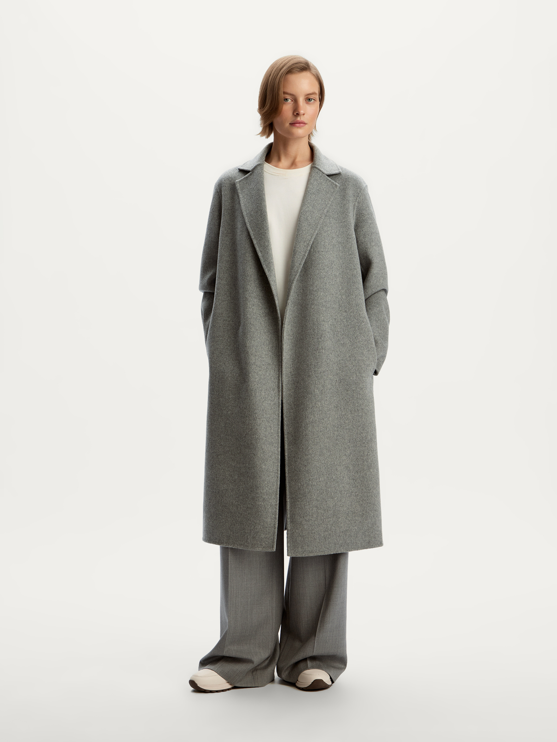 Пальто из шерсти мериноса 12 STOREEZ