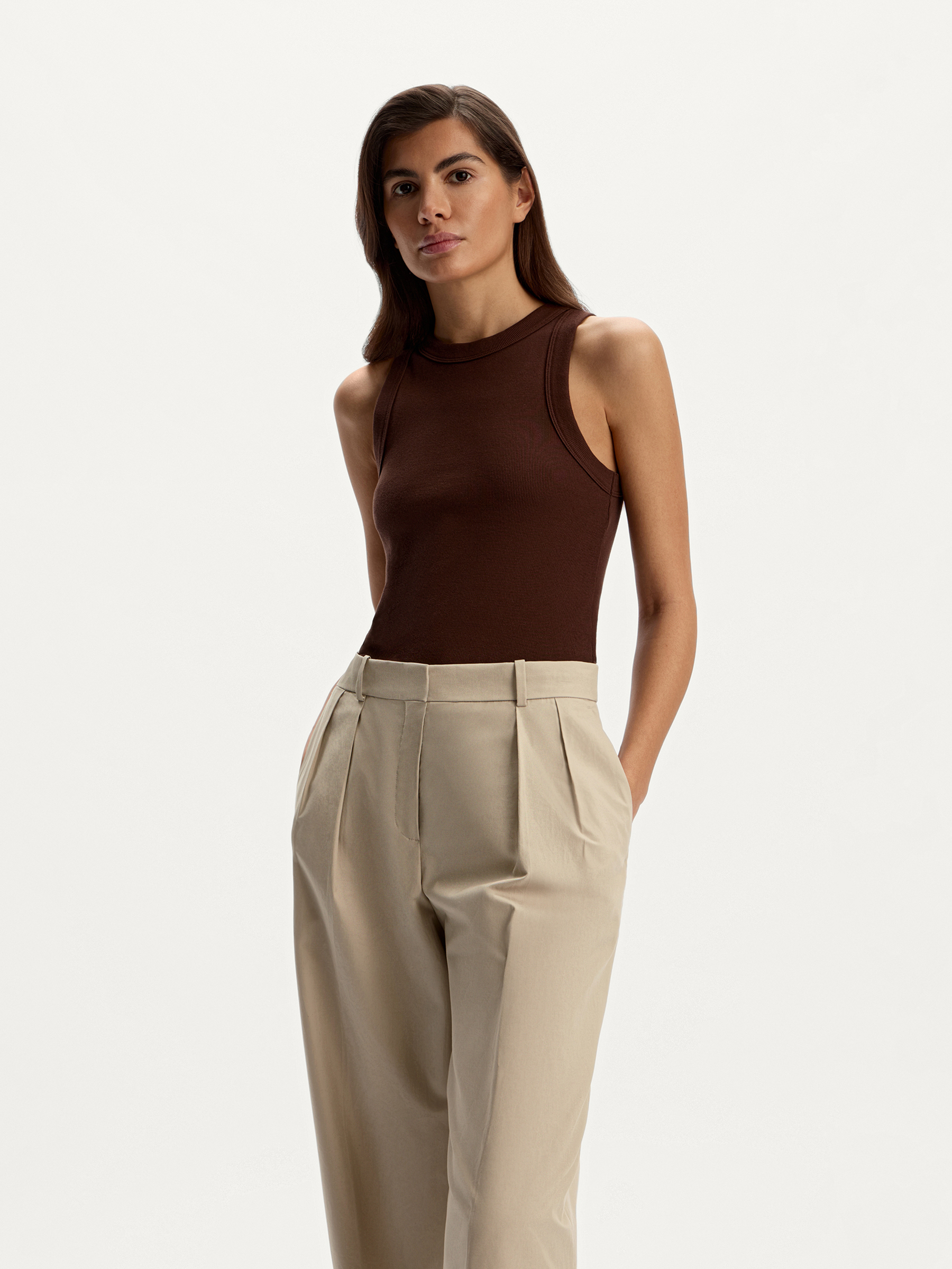 Майка в рубчик 12 STOREEZ 3800₽