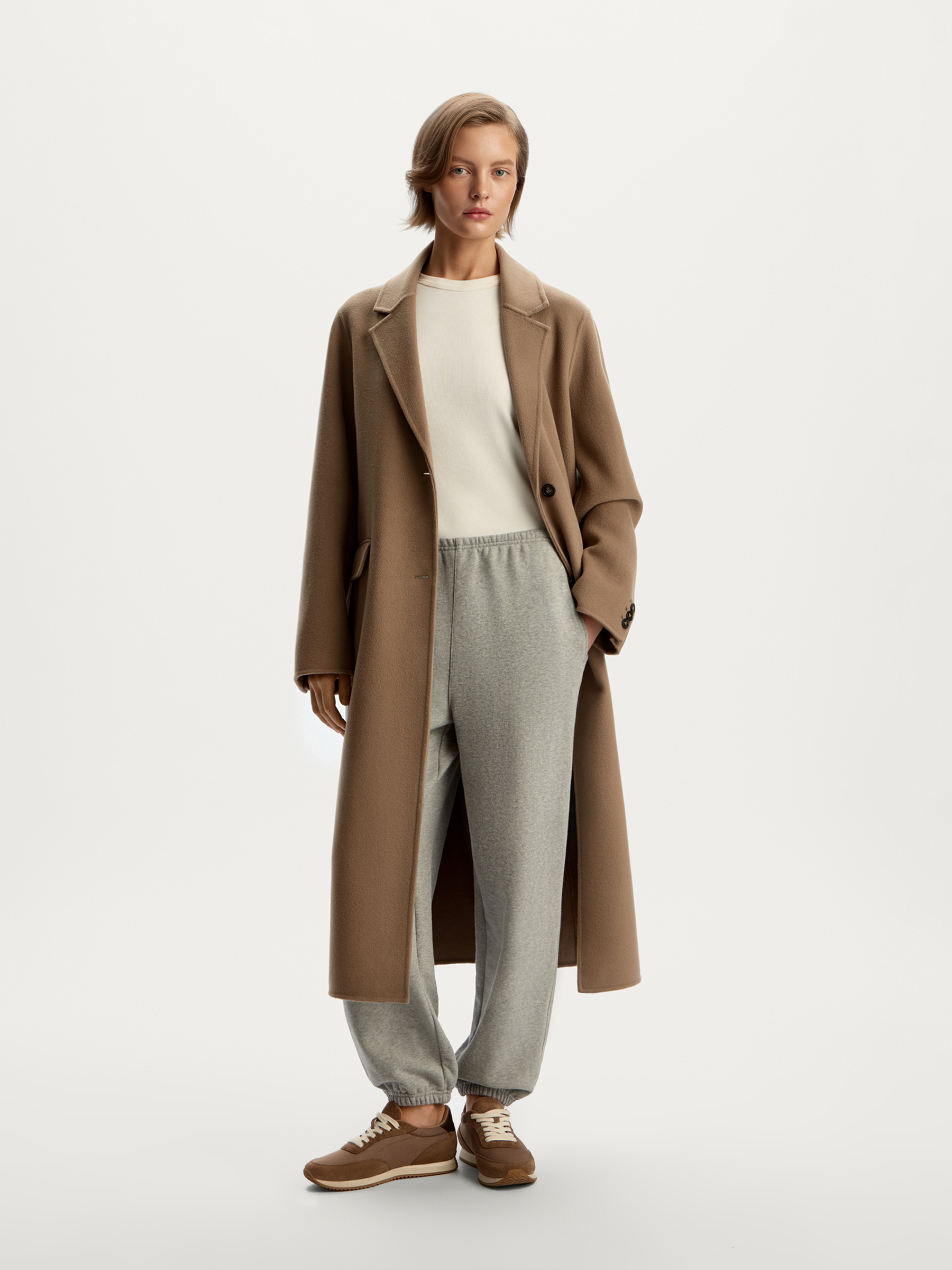 Пальто из шерсти мериноса 12 STOREEZ