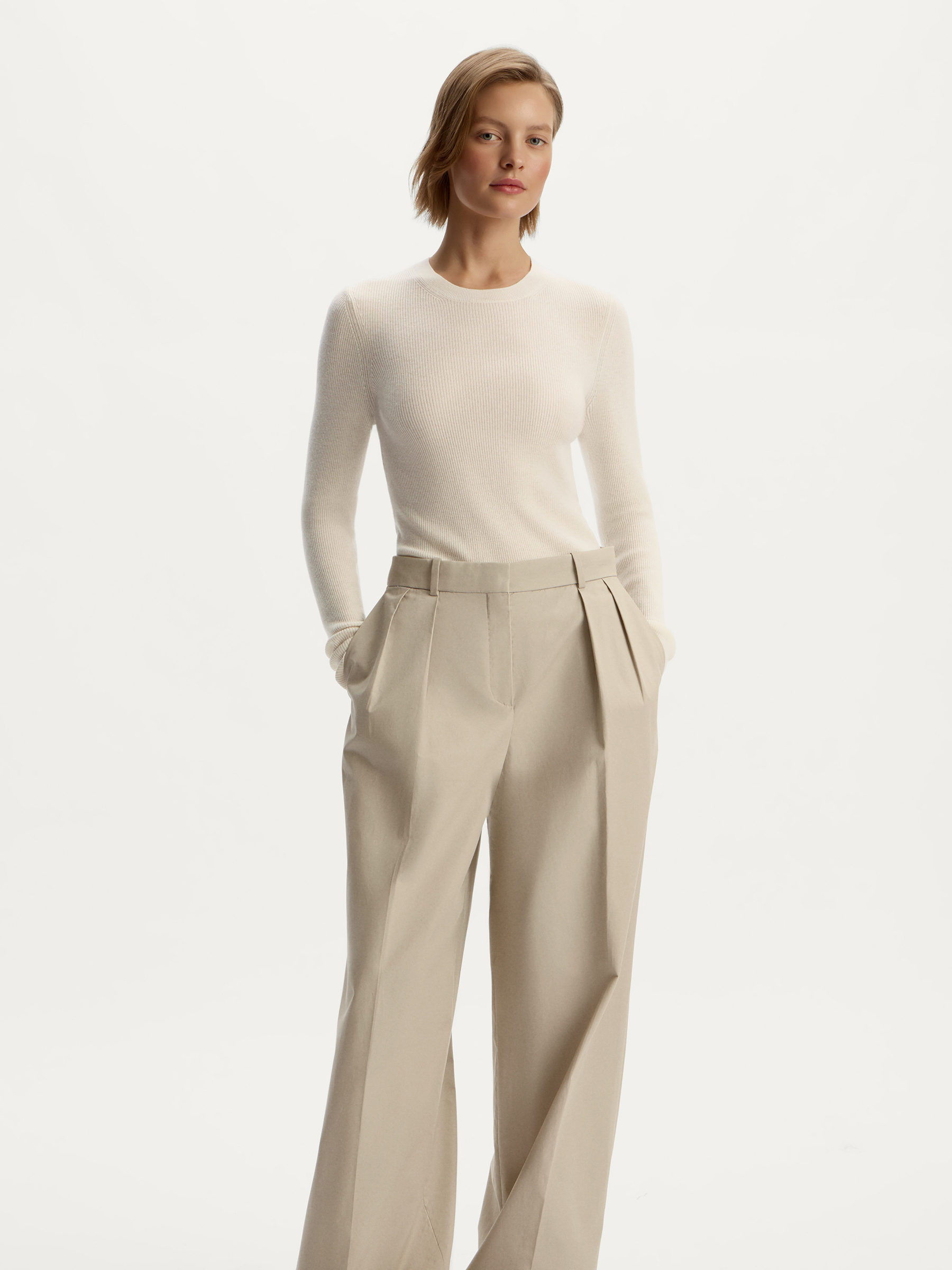 Джемпер из тонкой шерсти 12 STOREEZ 13000₽