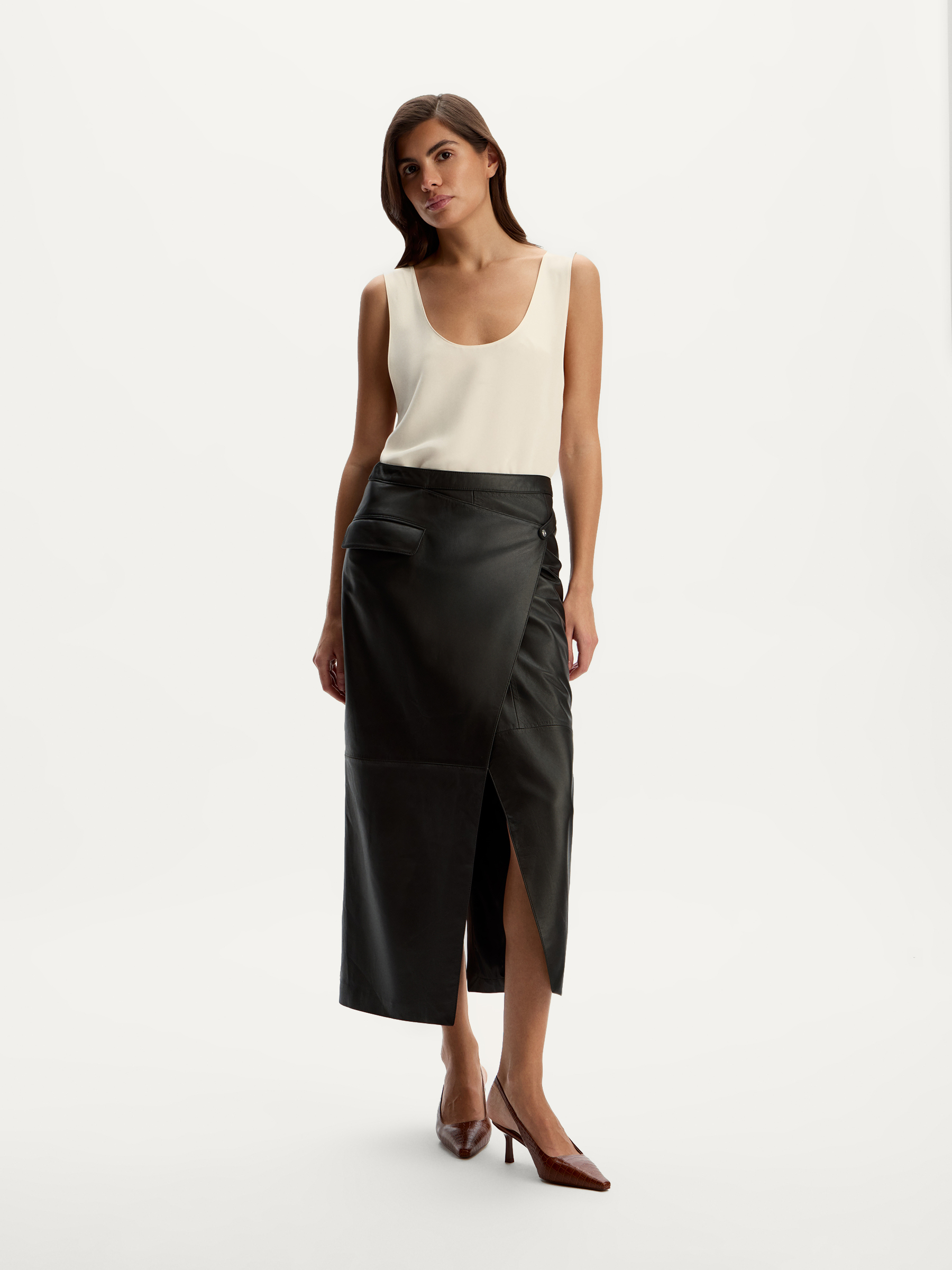 Юбка Gentle из кожи 12 STOREEZ