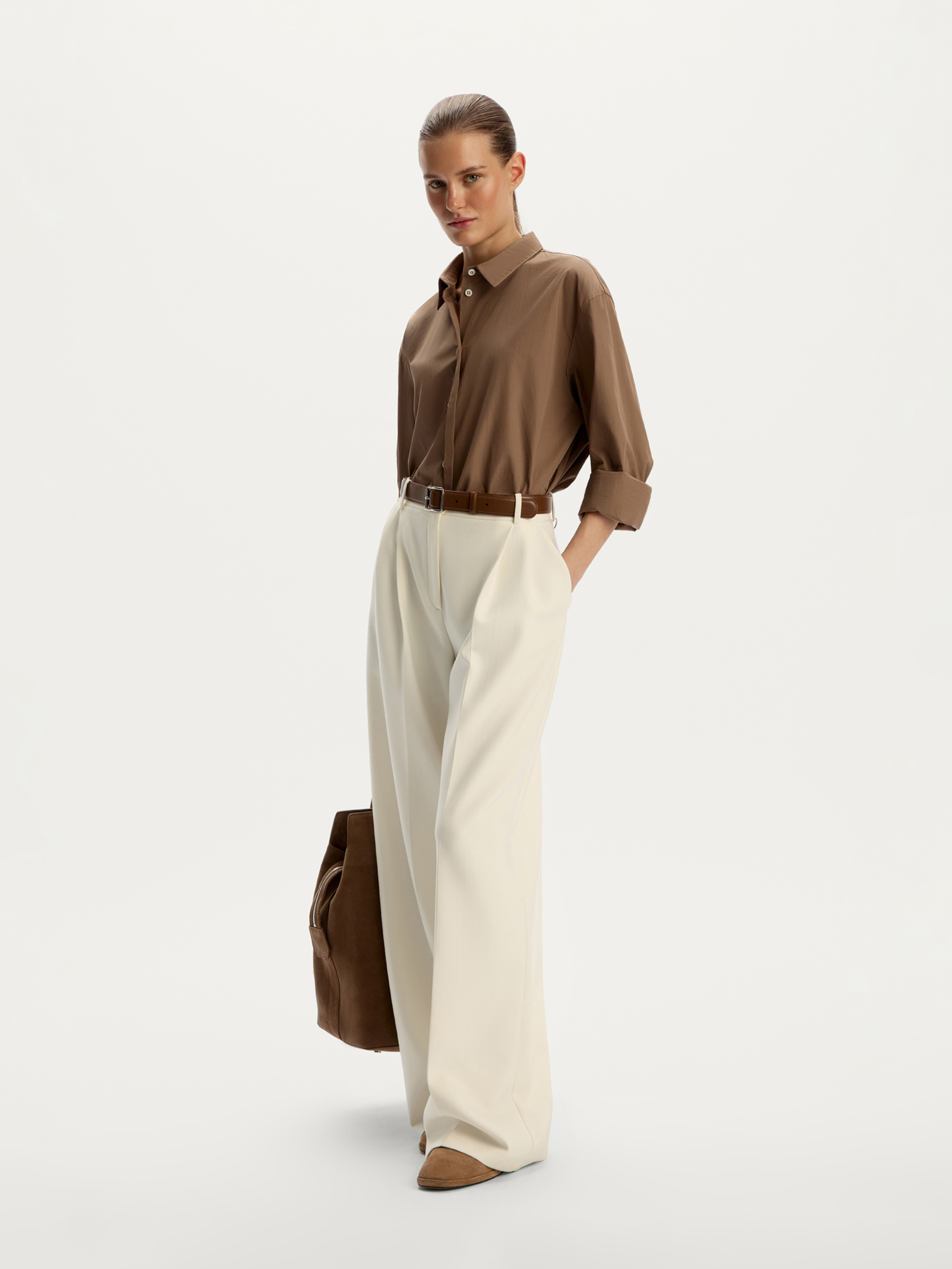 Рубашка из хлопка Albini 12 STOREEZ