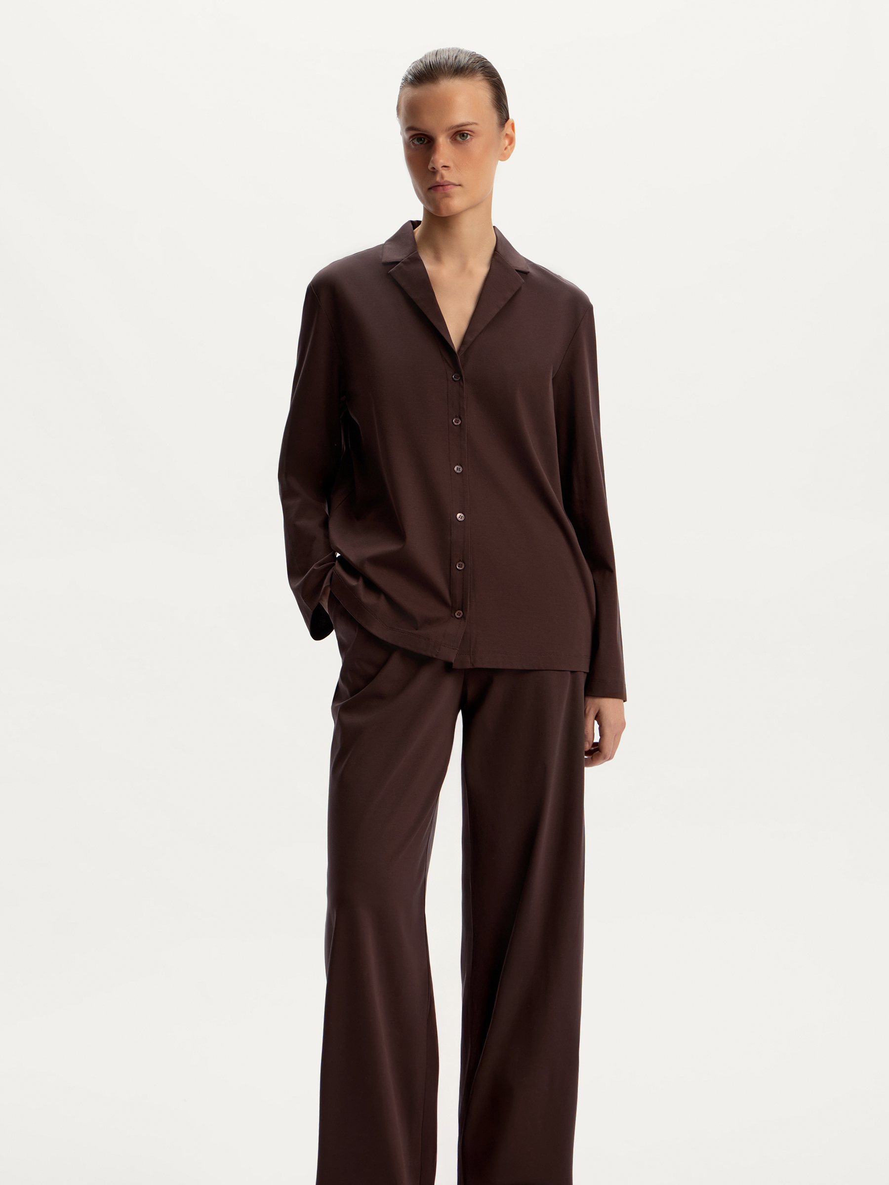 Рубашка из мерсеризованного хлопка 12 STOREEZ