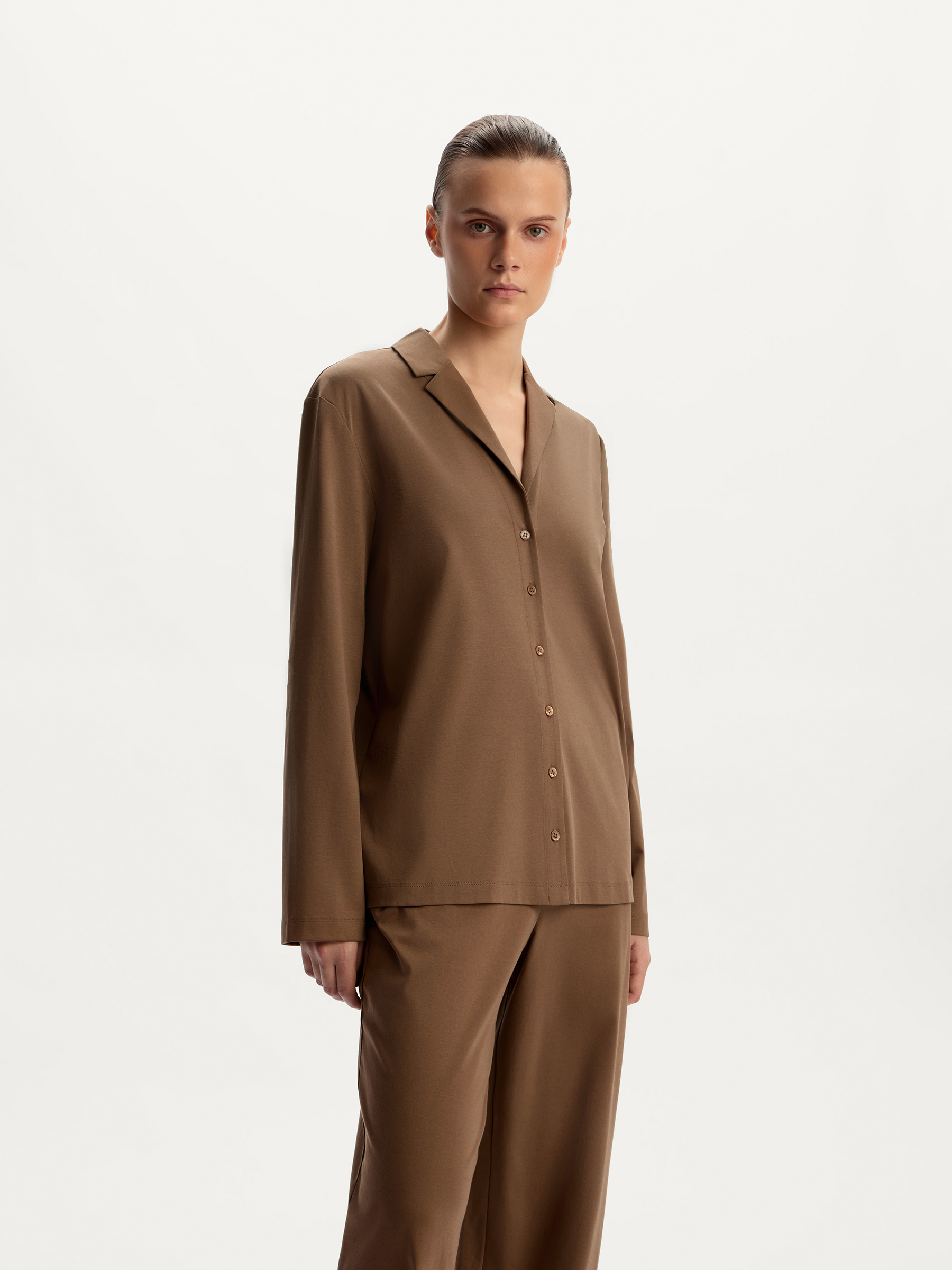 Рубашка из мерсеризованного хлопка 12 STOREEZ