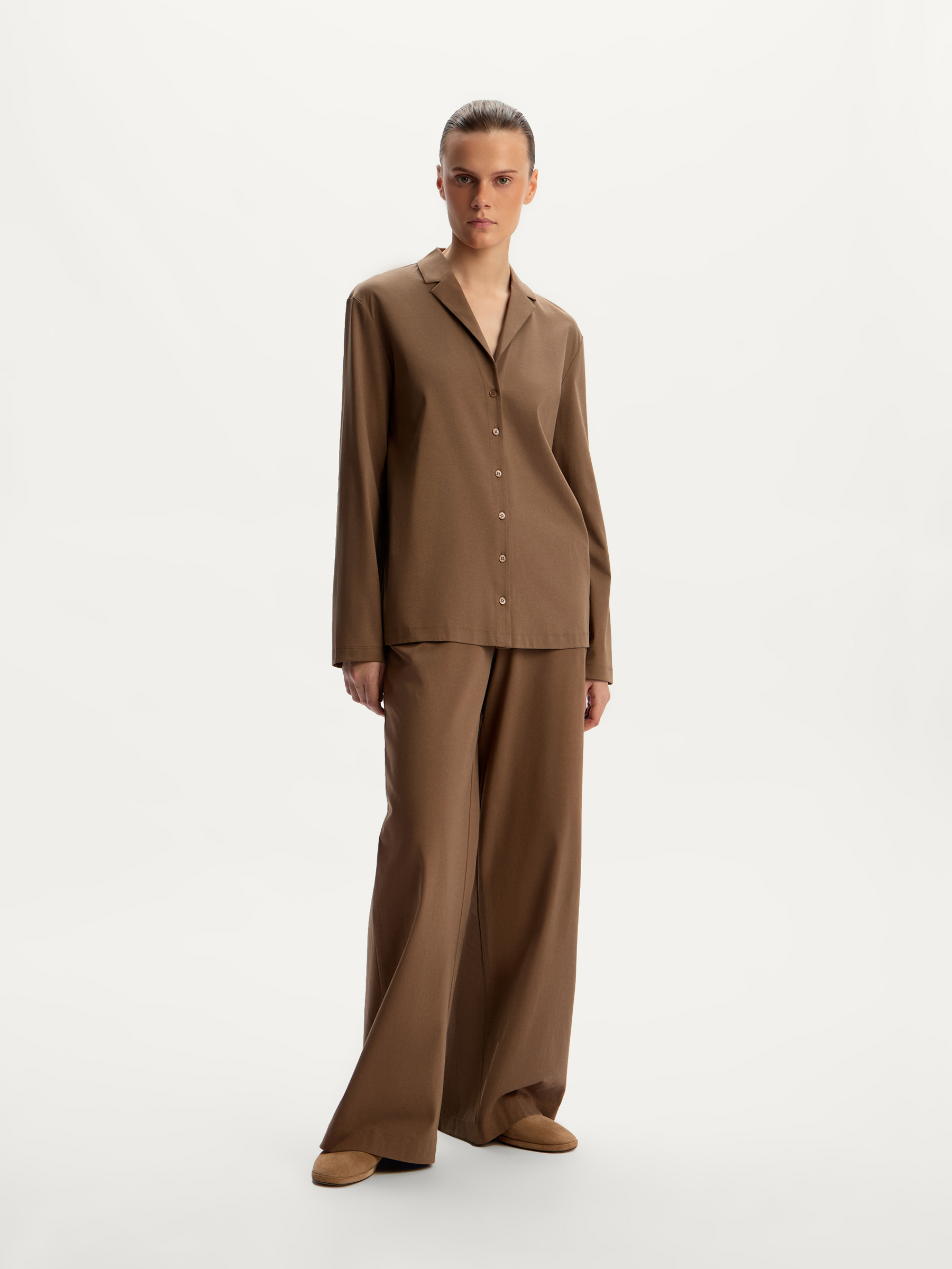 Брюки из мерсеризованного хлопка 12 STOREEZ 12000₽