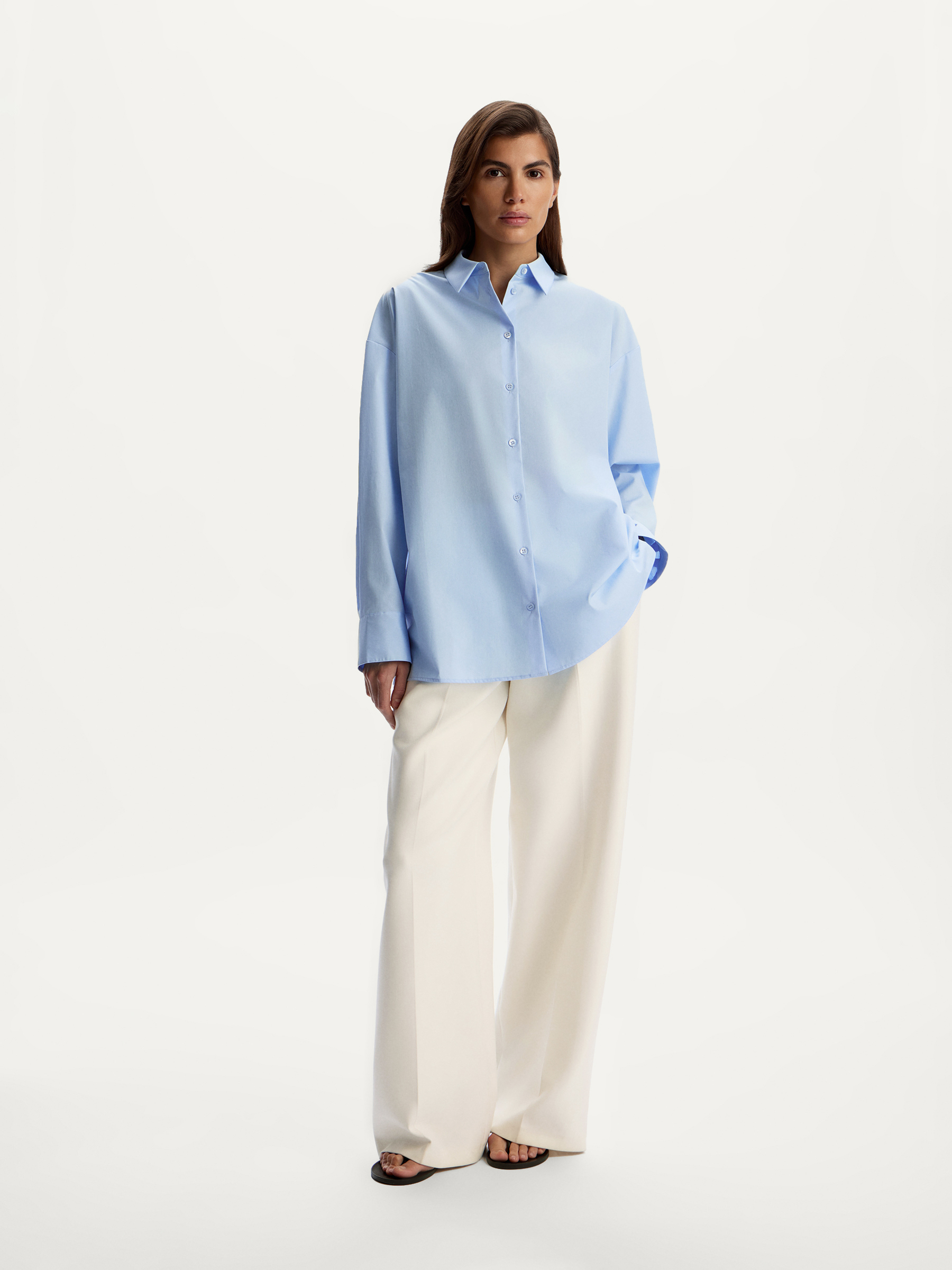 Рубашка из мерсеризованного хлопка 12 STOREEZ