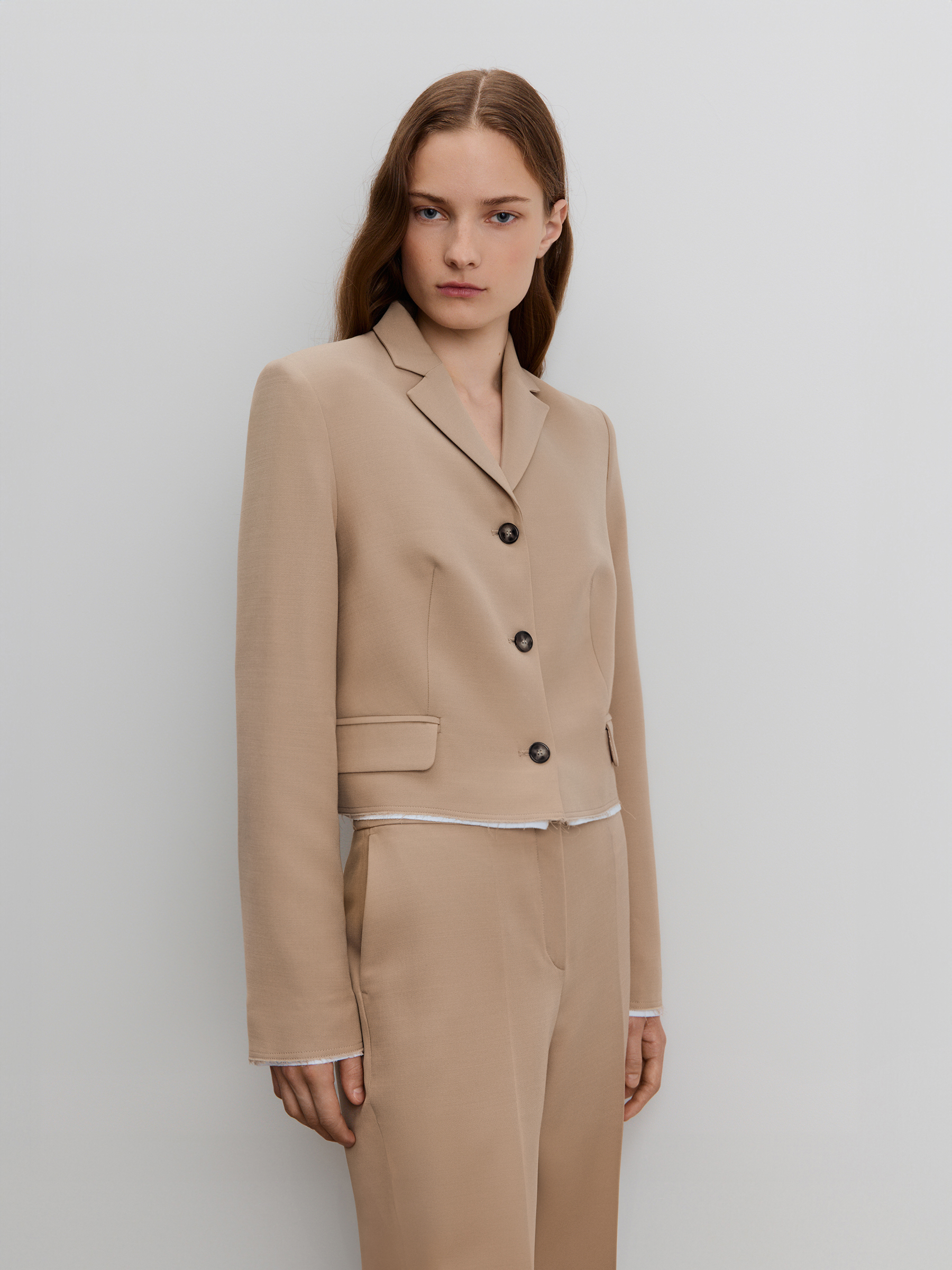 Жакет из шерсти и шелка 12 STOREEZ 36000₽