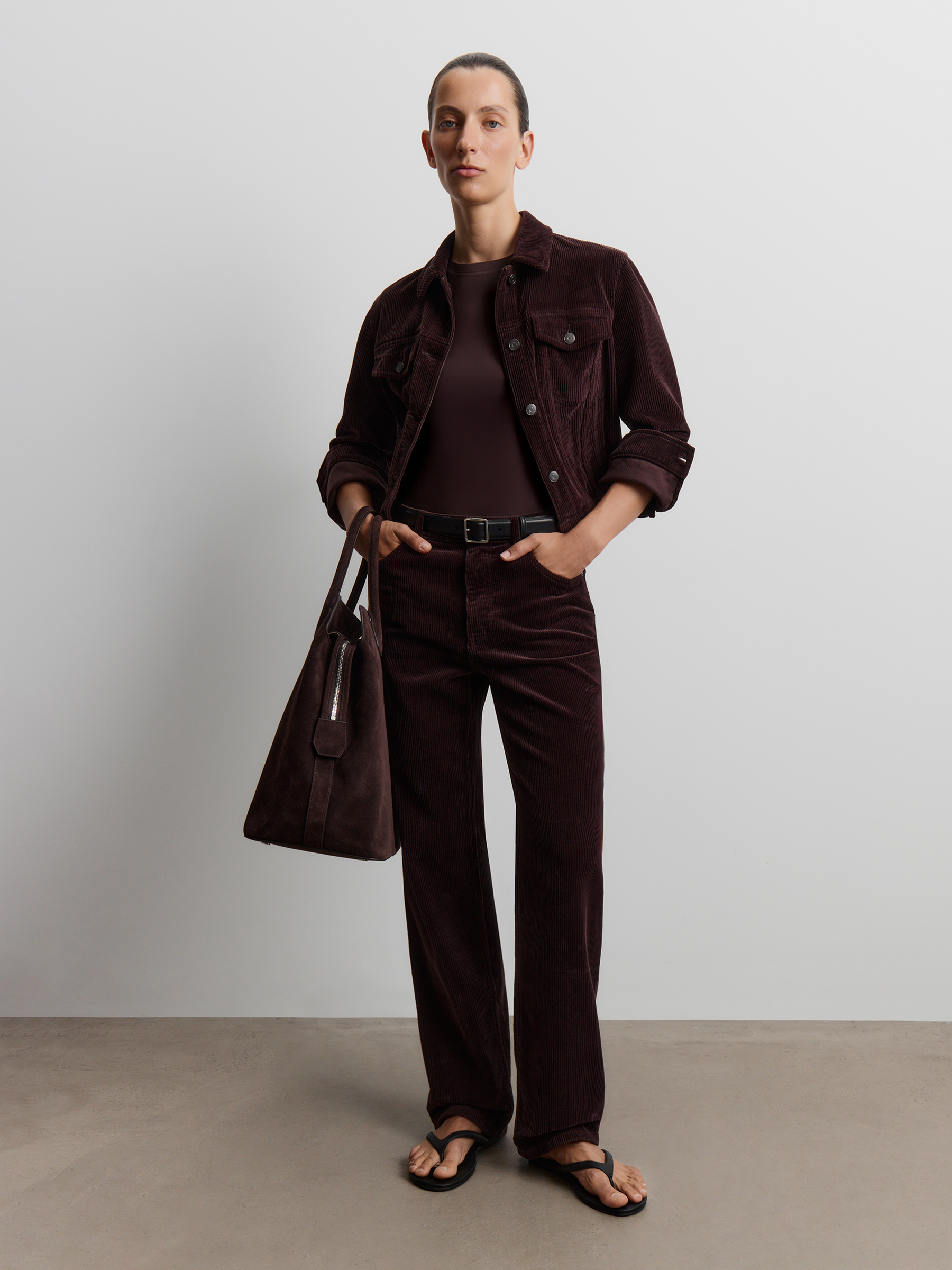 Брюки из вельвета 12 STOREEZ 18000₽