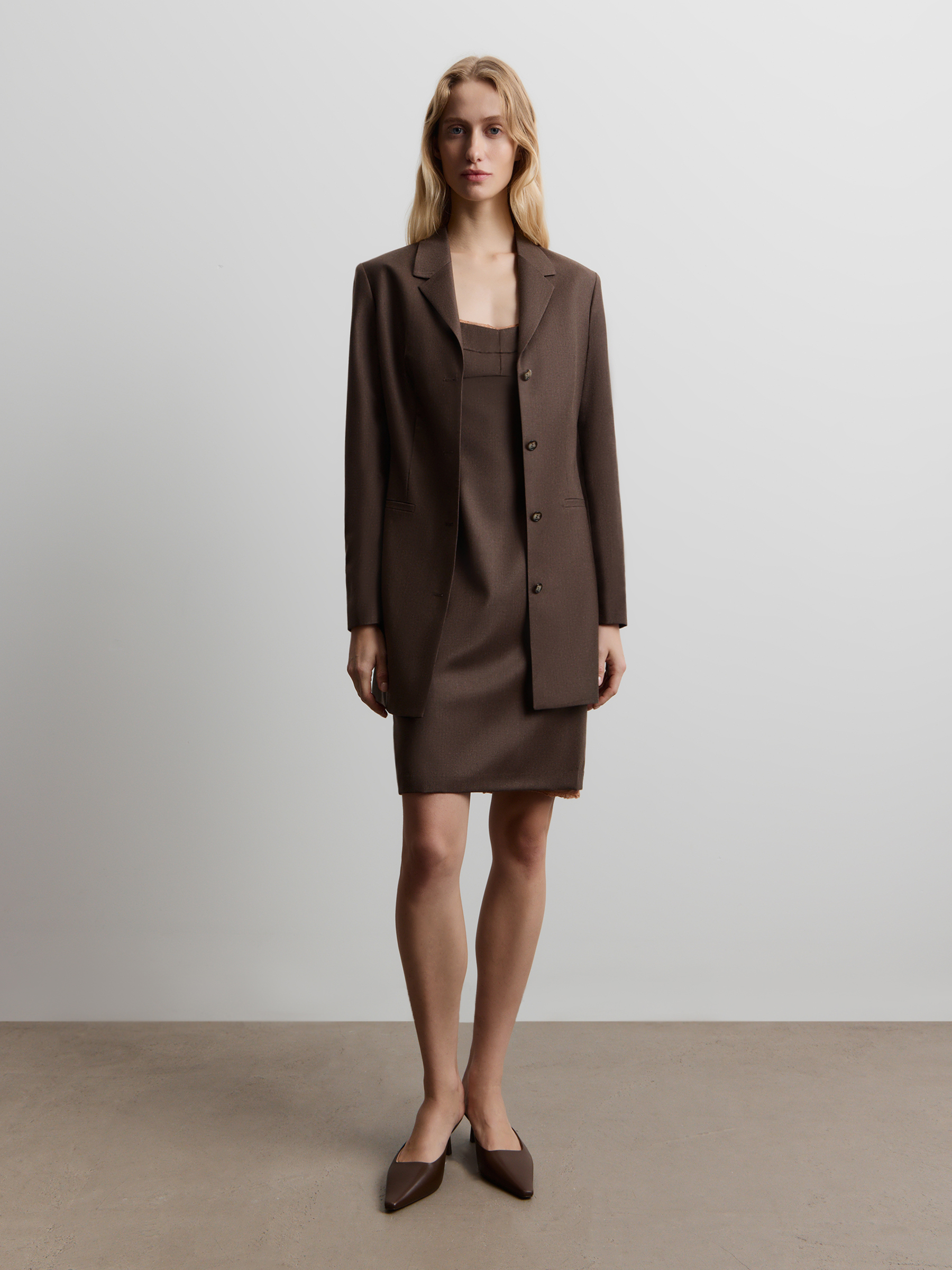 Платье из шерсти 12 STOREEZ 29000₽