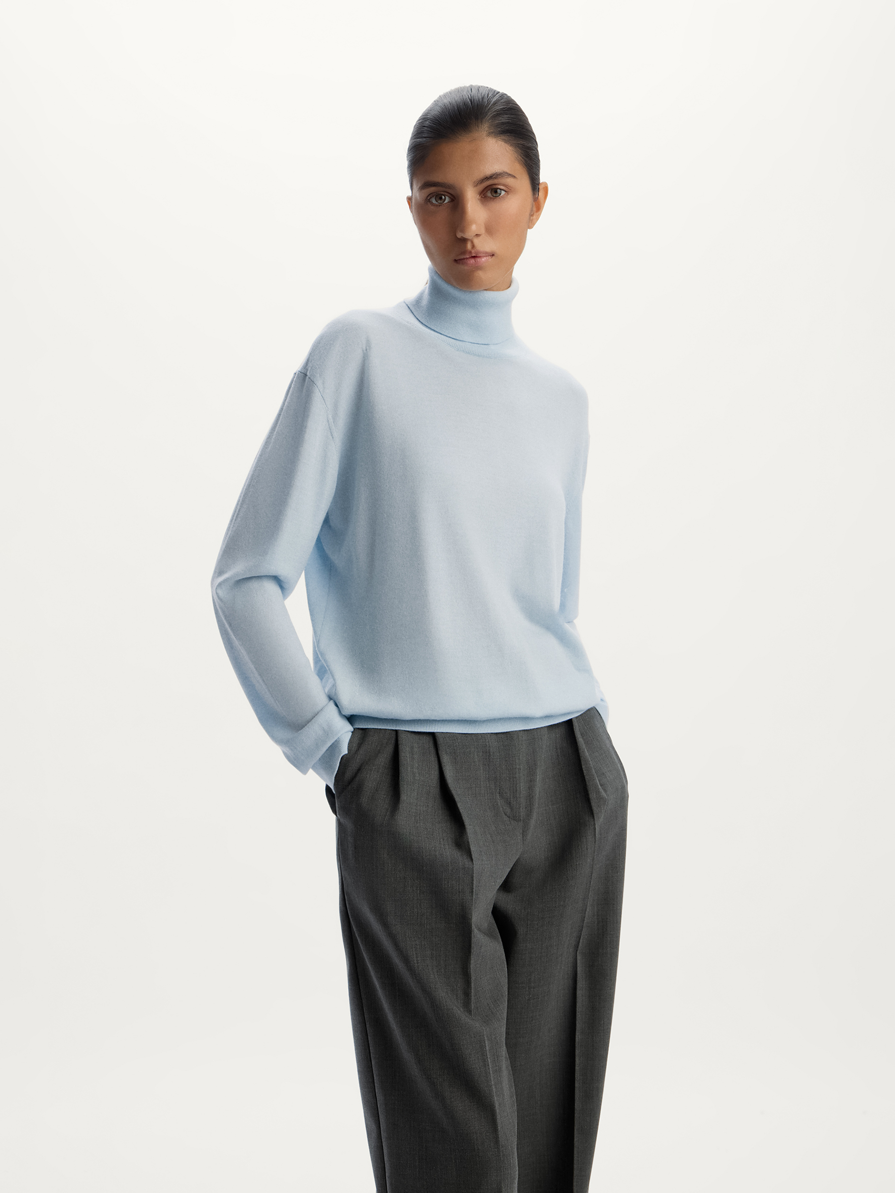 Водолазка из шерсти мериноса 12 STOREEZ