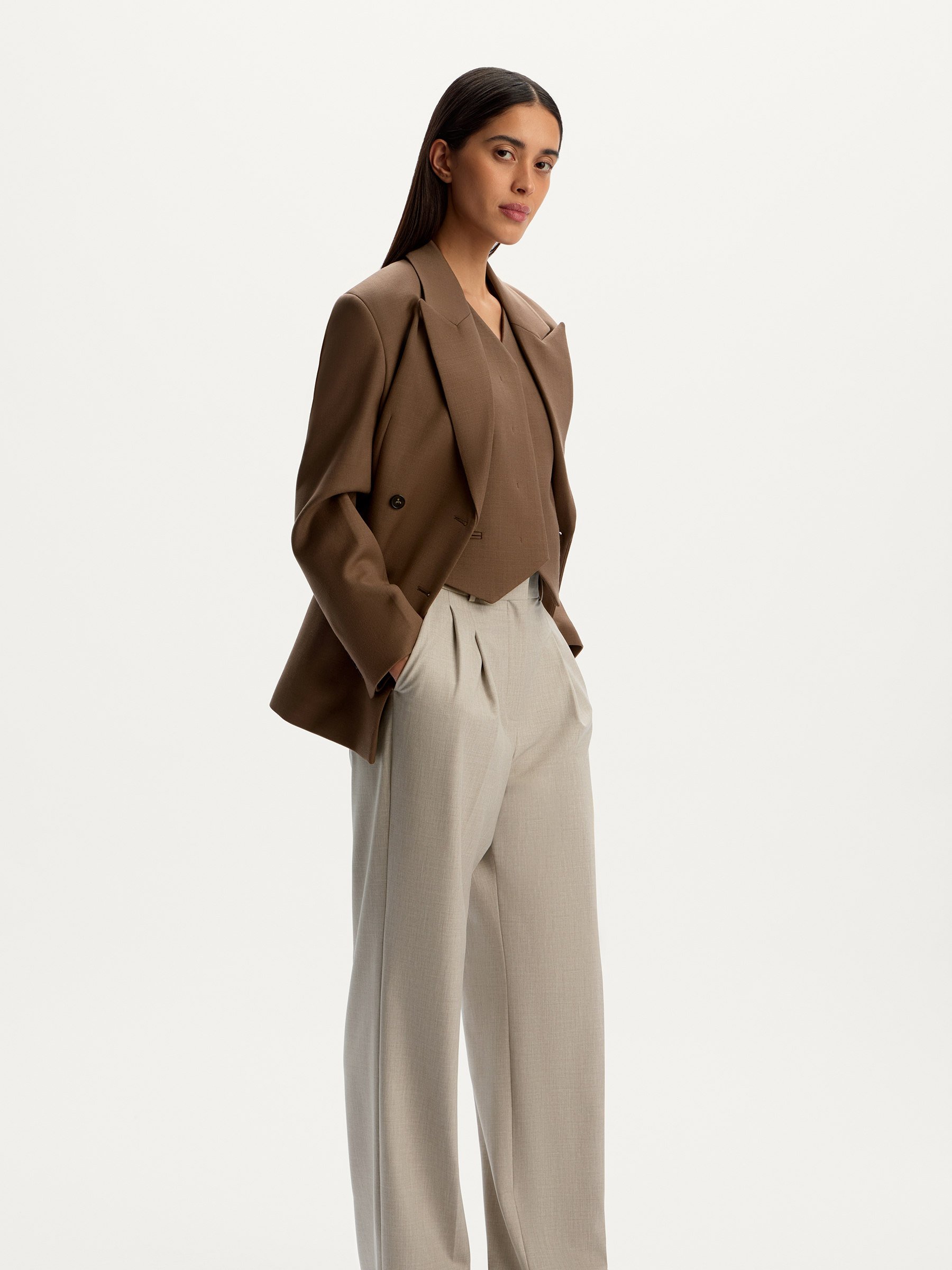 Жакет из шерсти 12 STOREEZ 36000₽