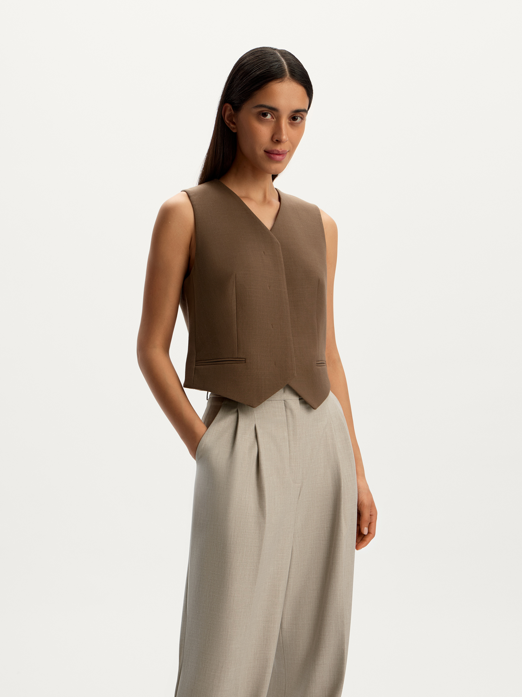 Жилет из шерсти 12 STOREEZ 23000₽