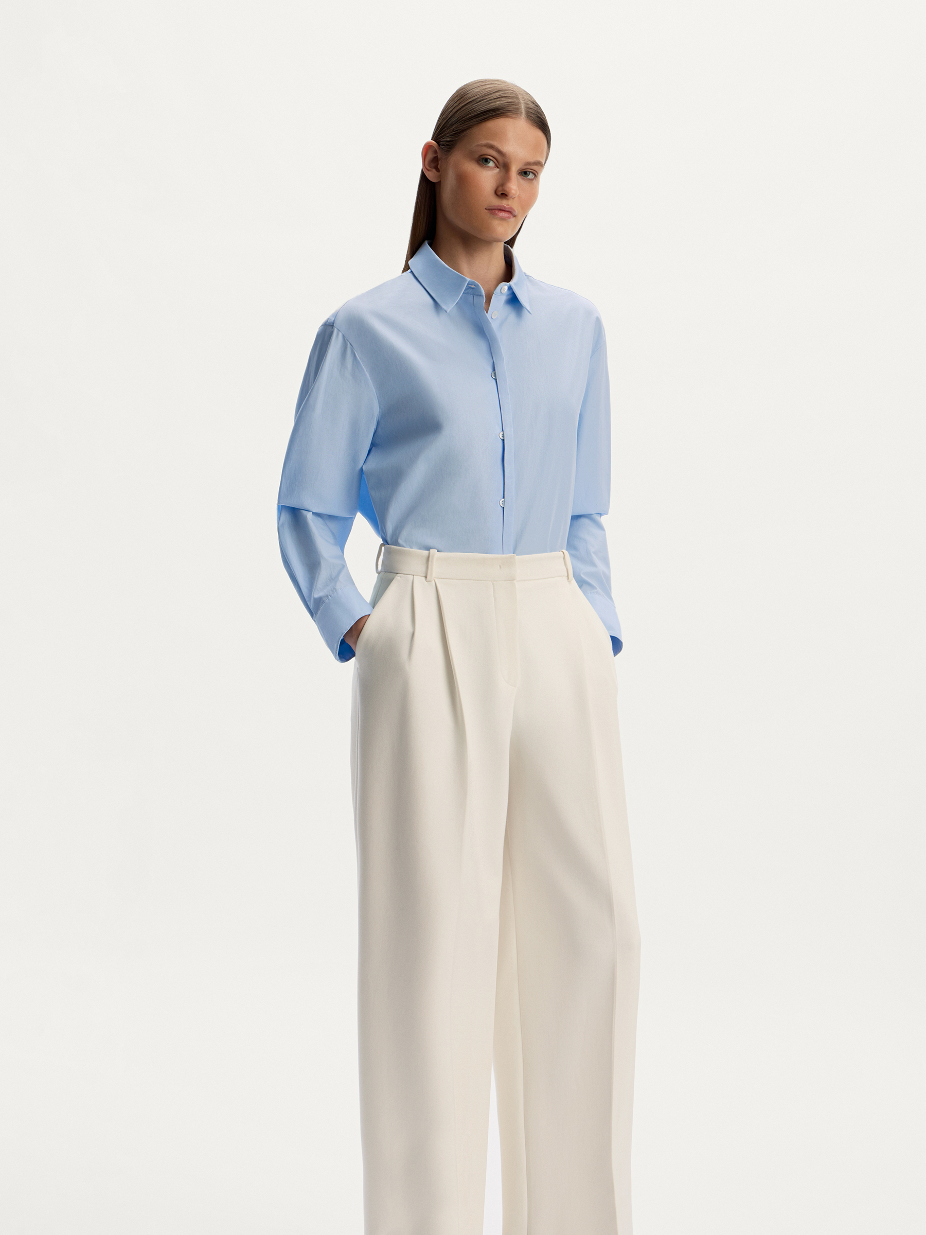 Рубашка из хлопка Albini 12 STOREEZ