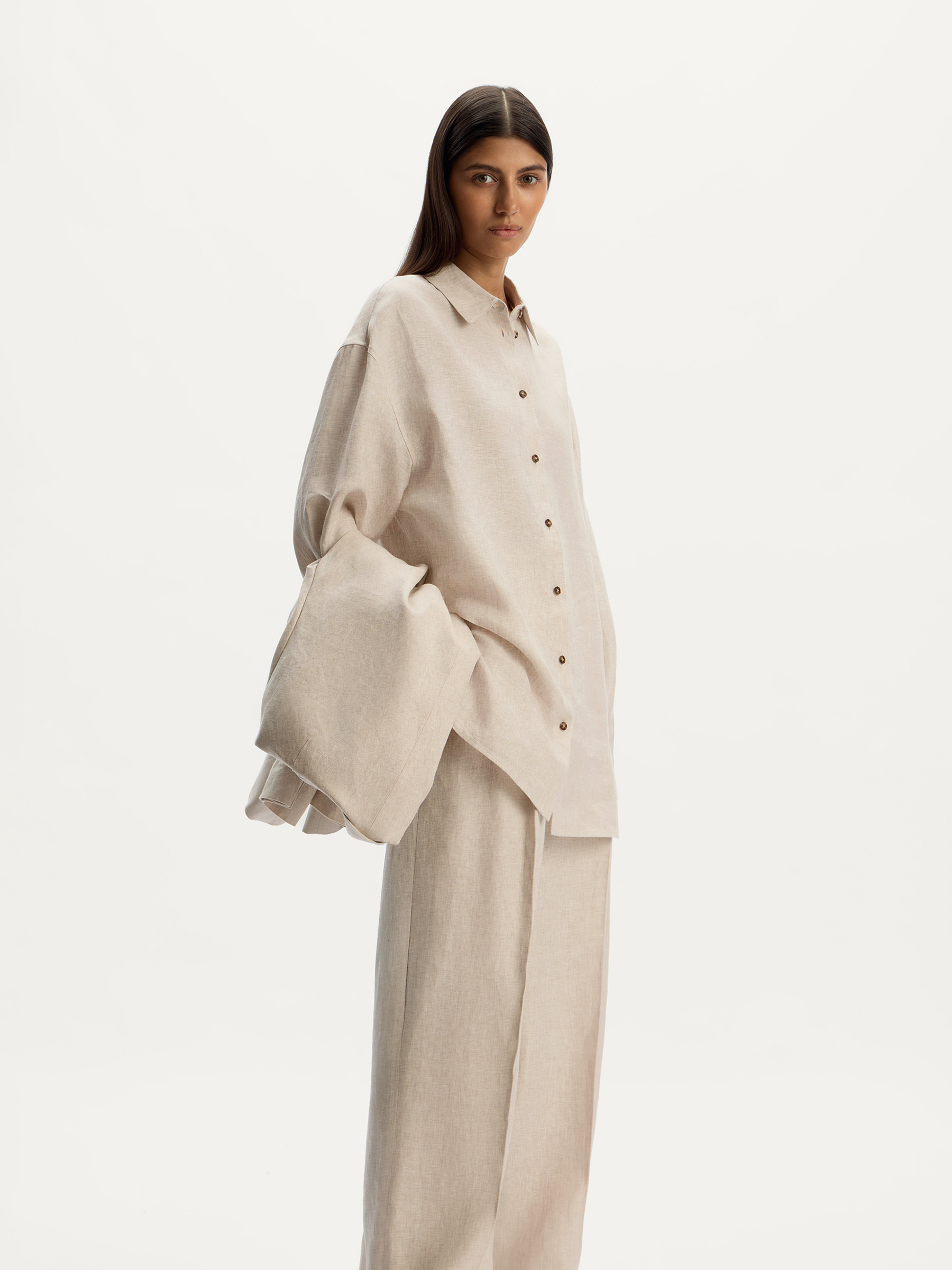 Рубашка льняная 12 STOREEZ 14000₽