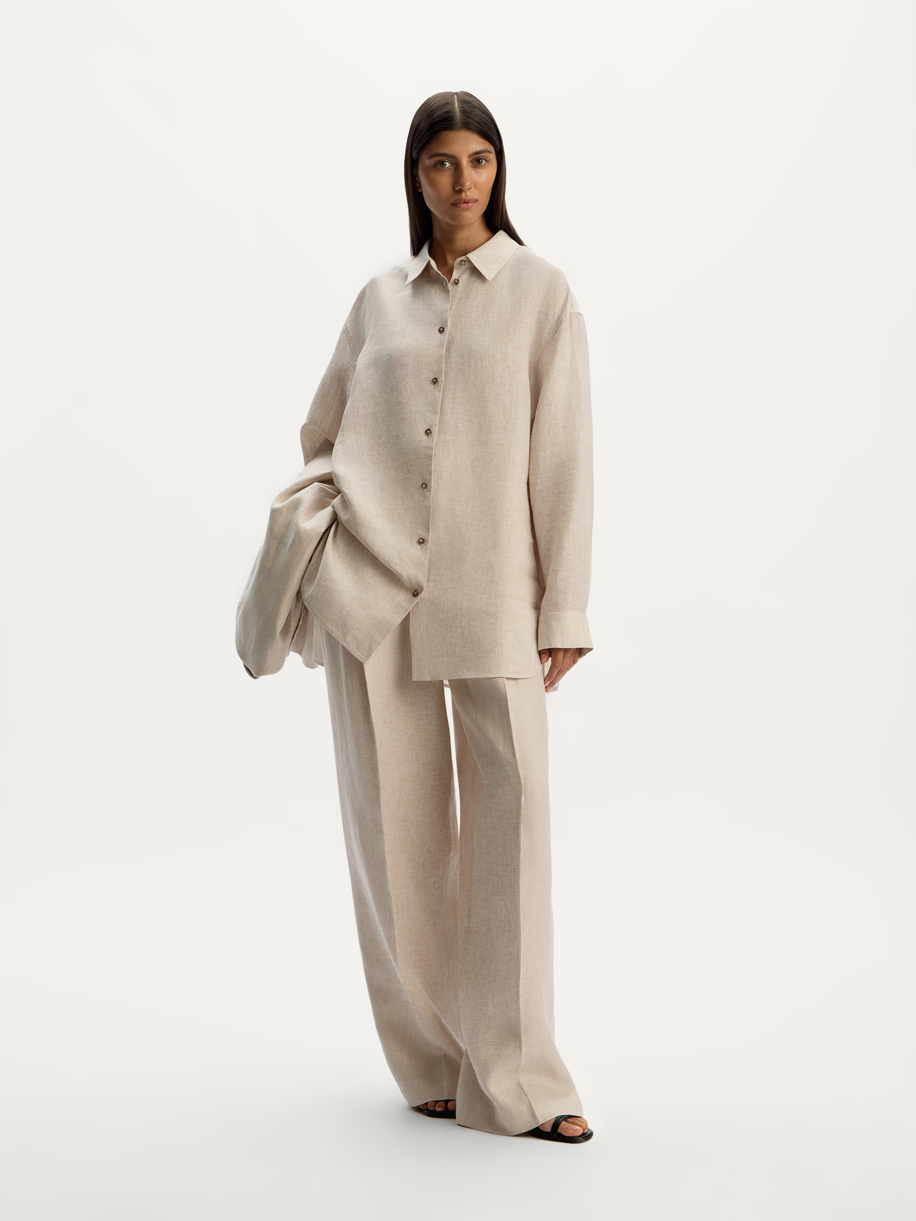 Рубашка льняная 12 STOREEZ