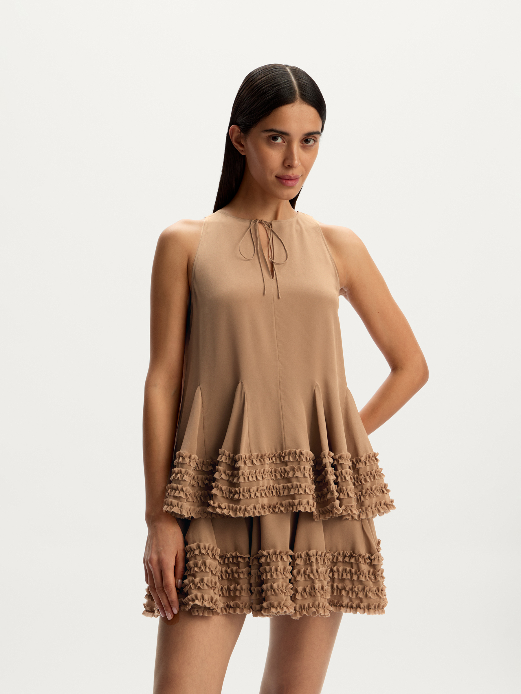 Топ из шелкового шифона 12 STOREEZ 25000₽