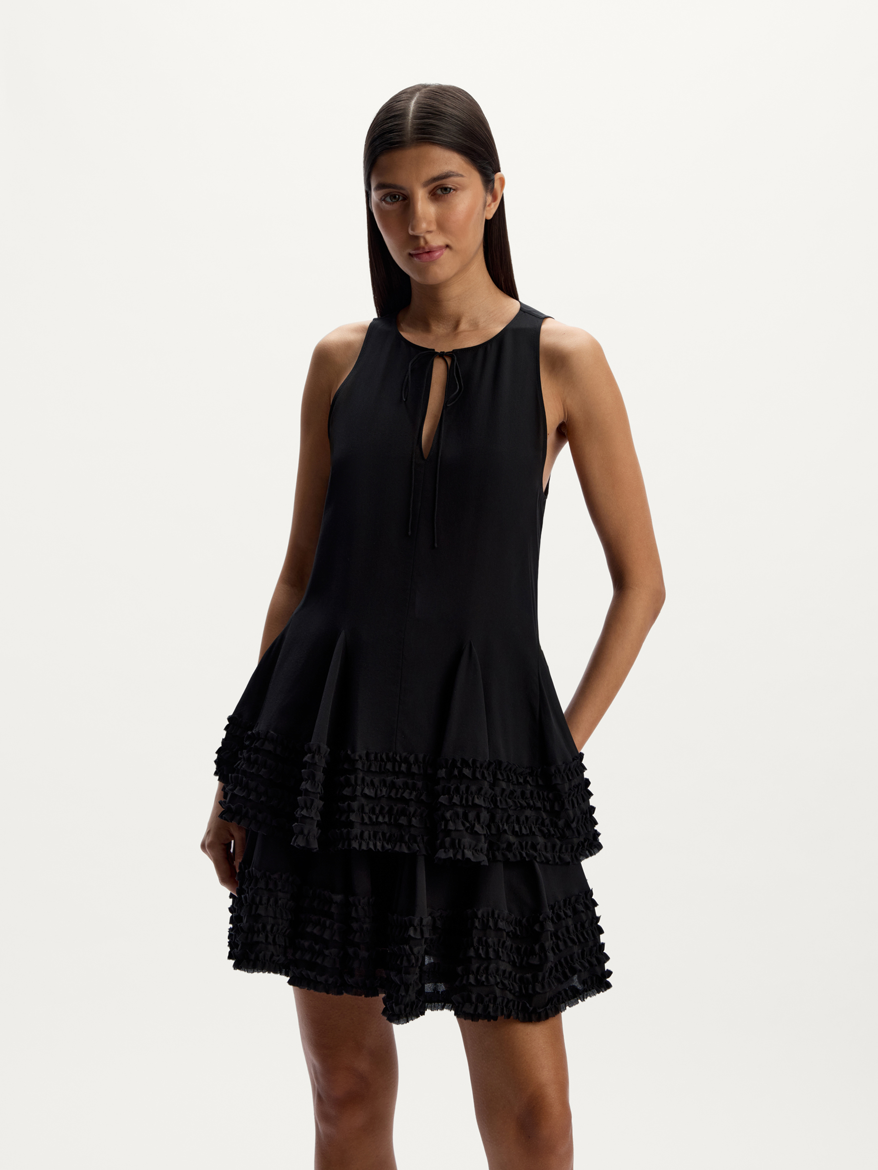 Топ из шелкового шифона 12 STOREEZ 25000₽