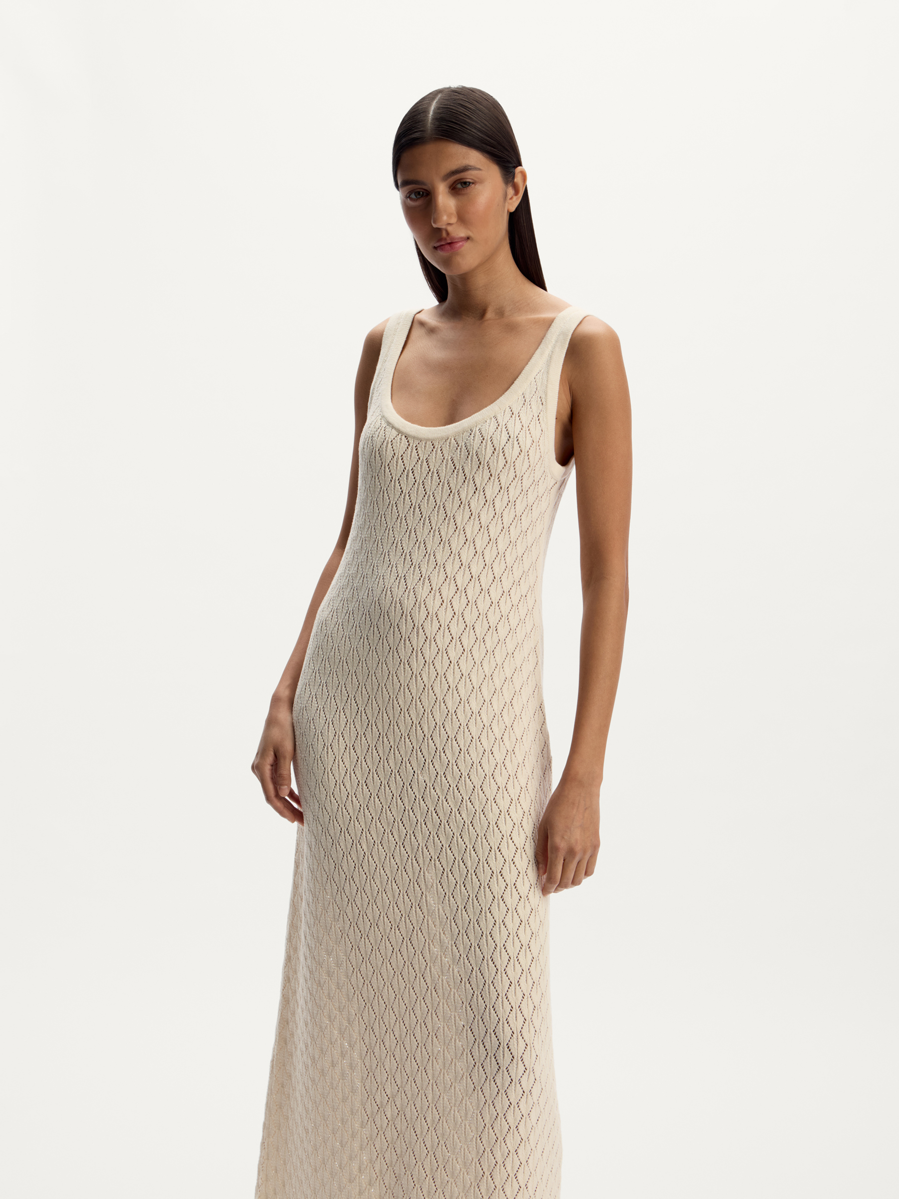 Платье из ажурного трикотажа 12 STOREEZ 17000₽