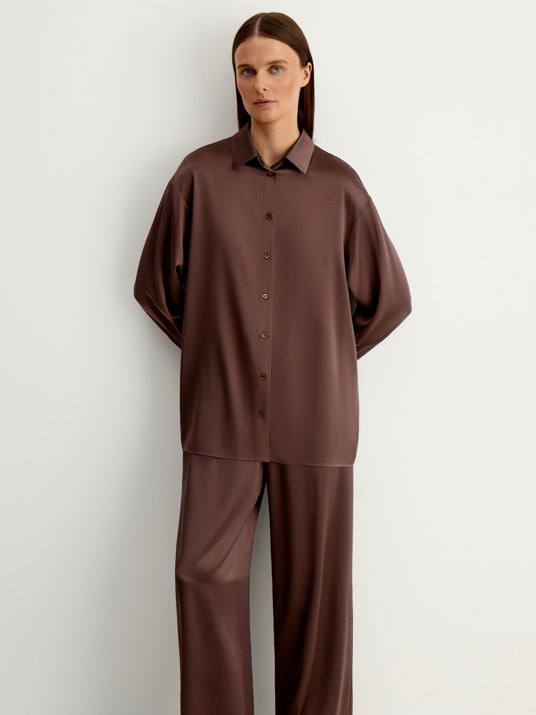 Рубашка из шелка Mulberry 12 STOREEZ 26000₽