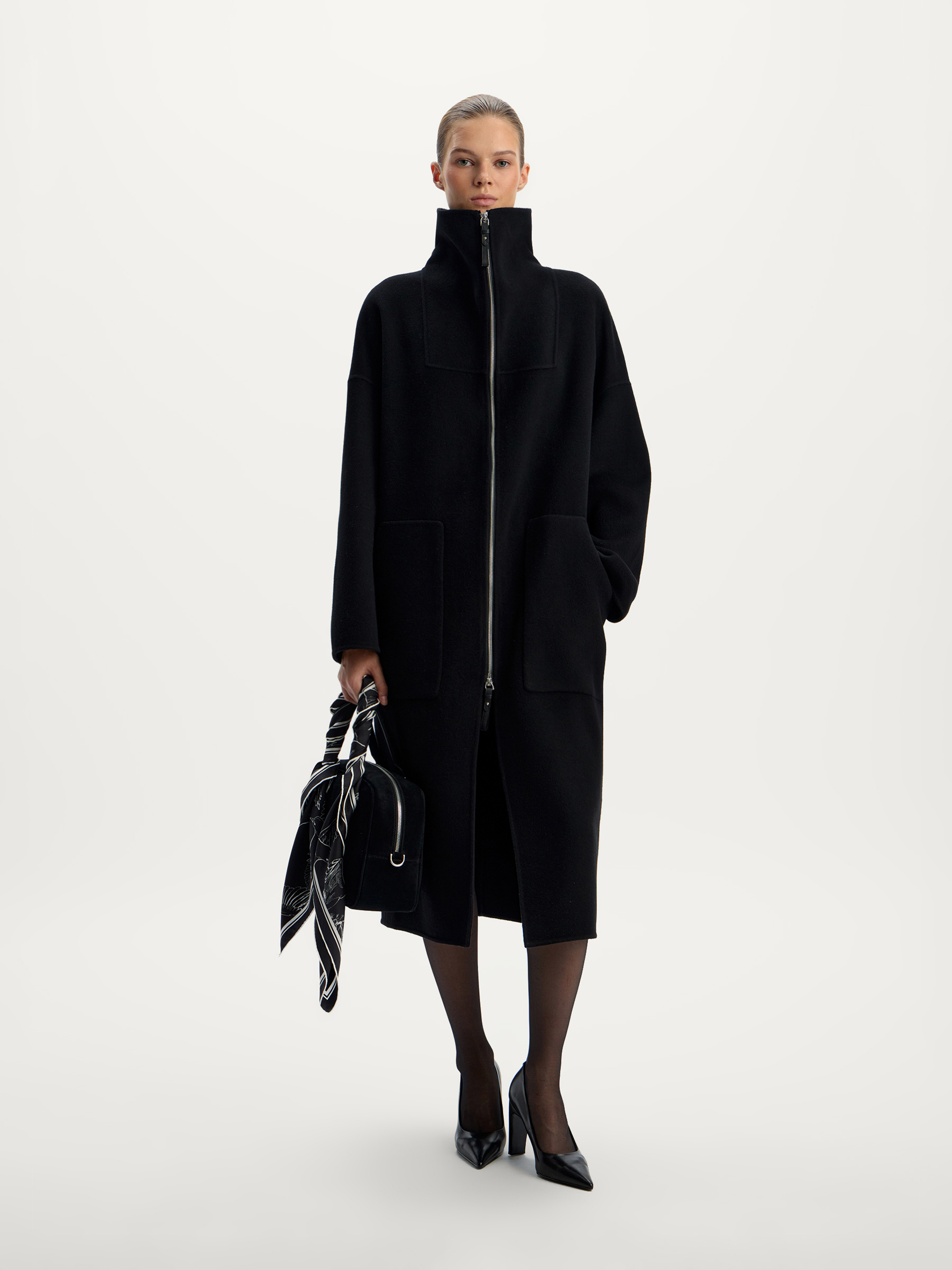 Пальто из шерсти и кашемира 12 STOREEZ