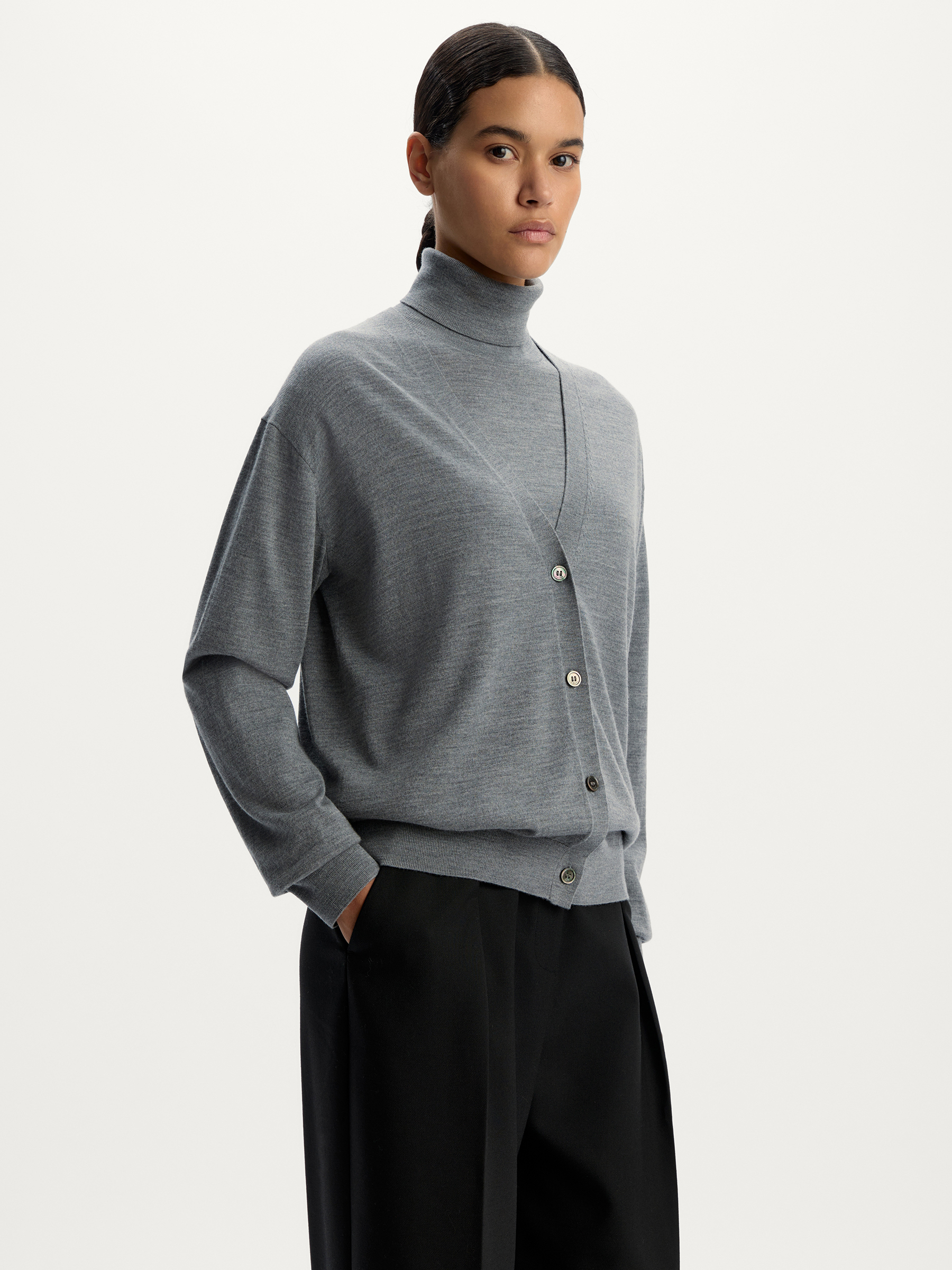 Кардиган из шерсти мериноса 12 STOREEZ