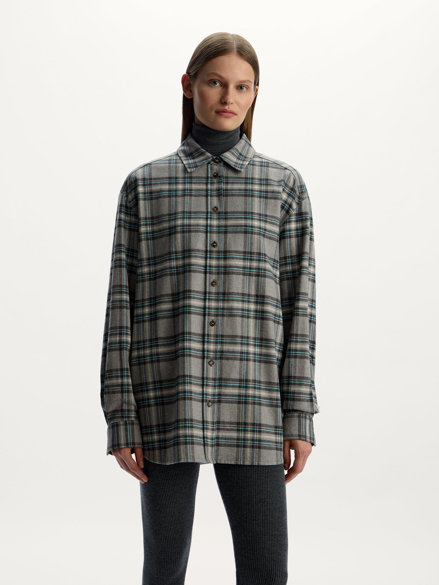 Рубашка из фланели 12 STOREEZ 16000₽