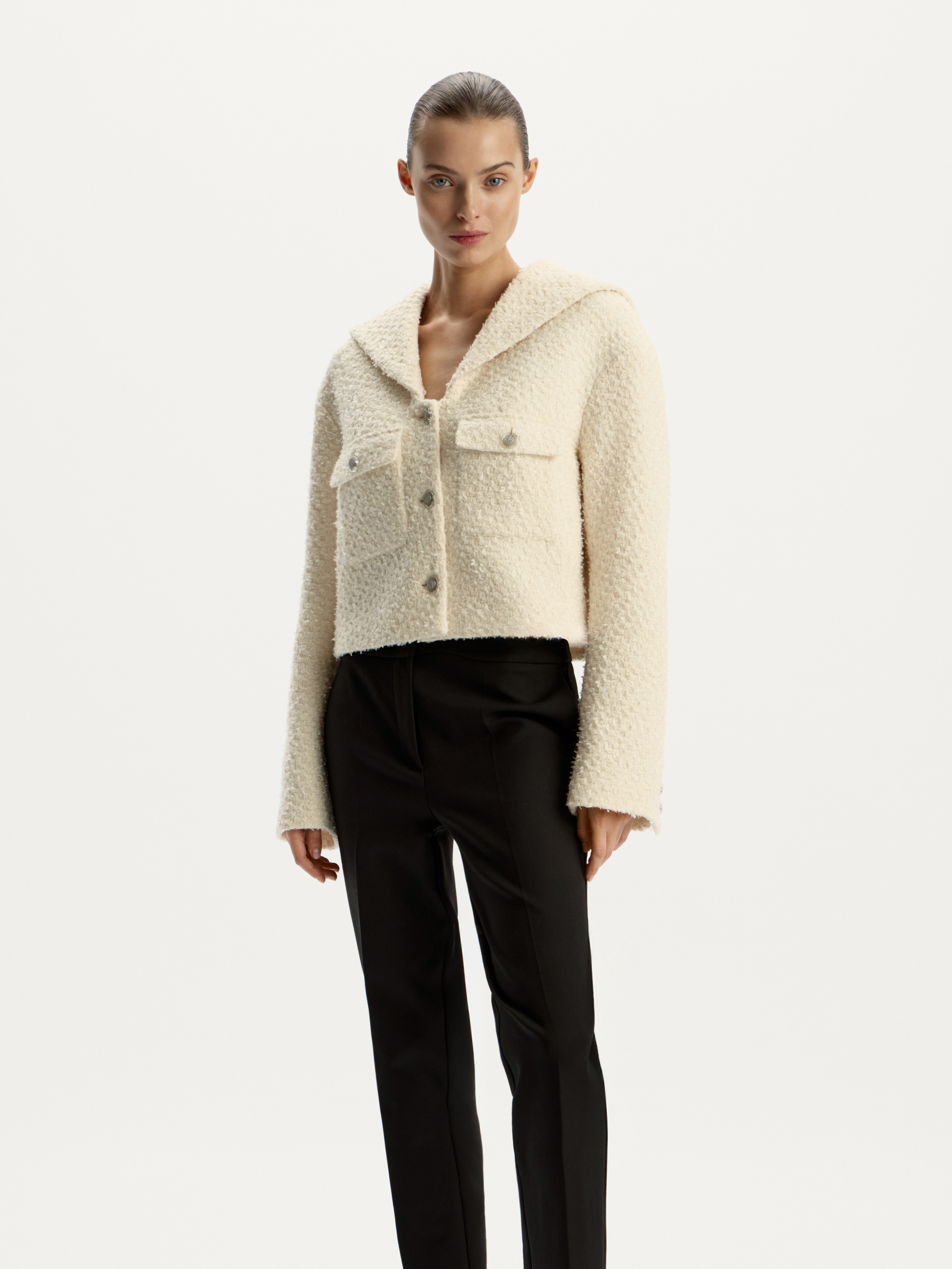 Жакет из твида 12 STOREEZ 36000₽