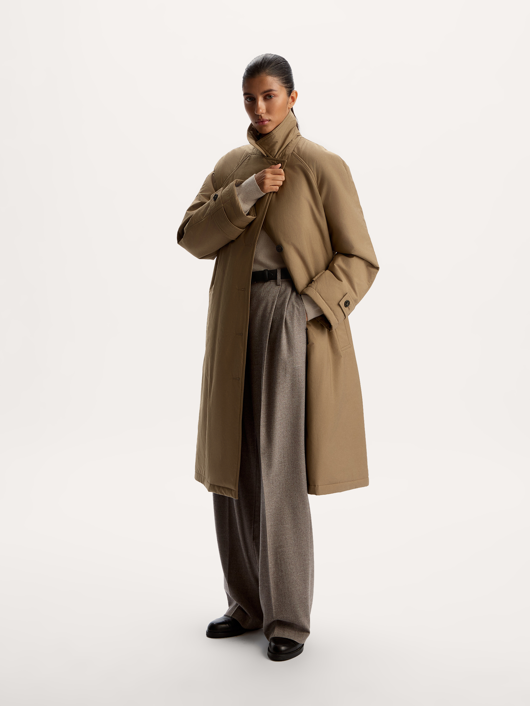 Тренч утепленный с подстежкой 12 STOREEZ 59000₽