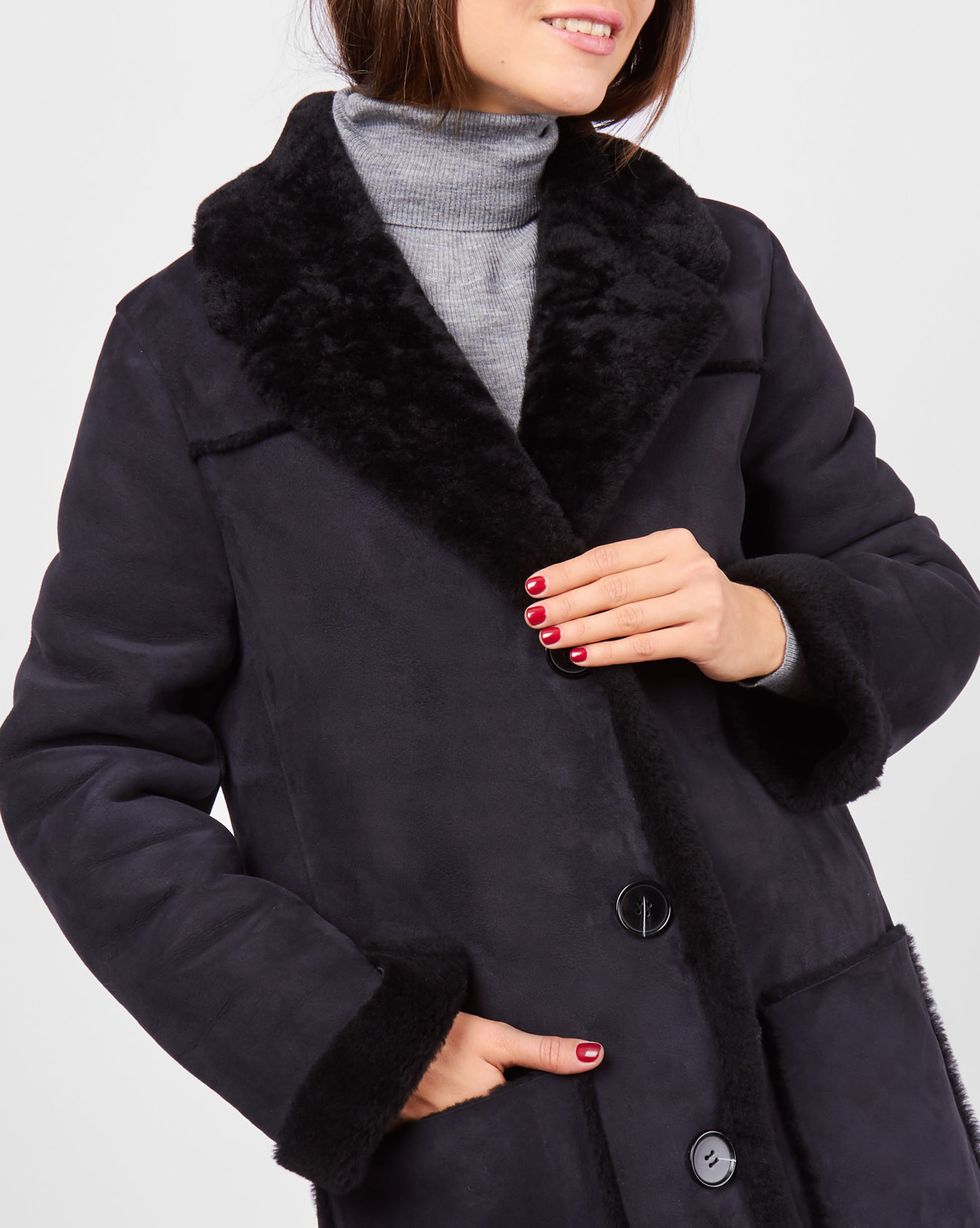 

Дубленка, Черный