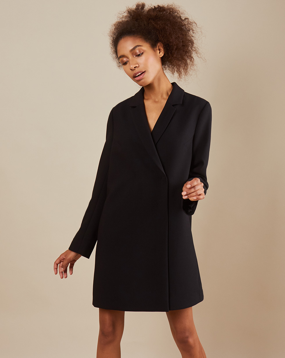 

Платье мини DR57-045, Чёрный