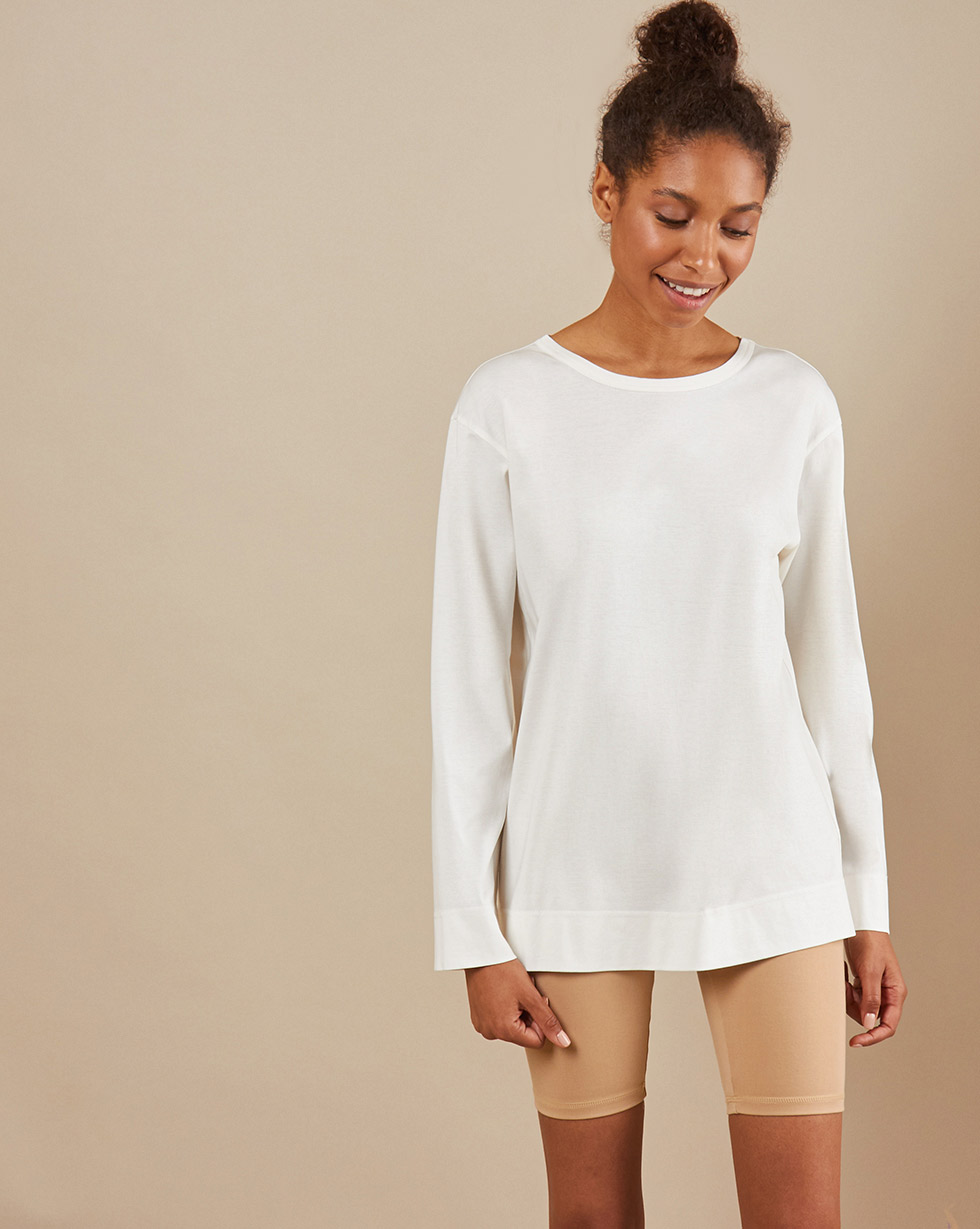 

Футболка с длинным рукавом, Белый