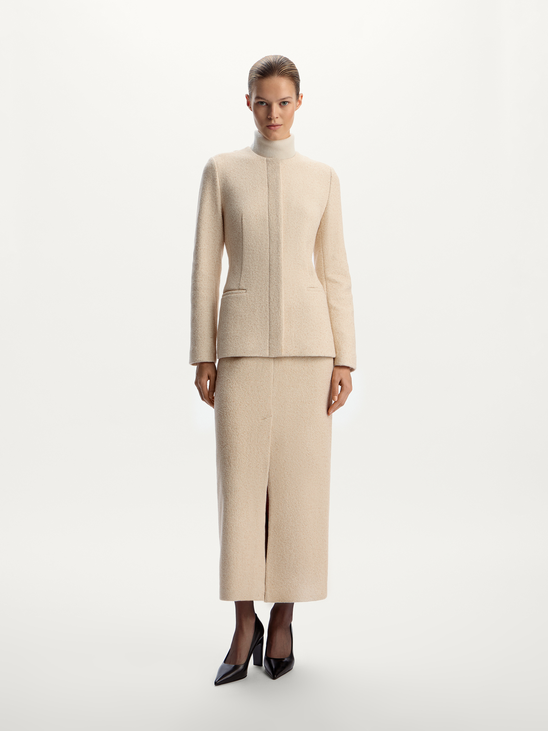 Юбка из шерсти и хлопка 12 STOREEZ